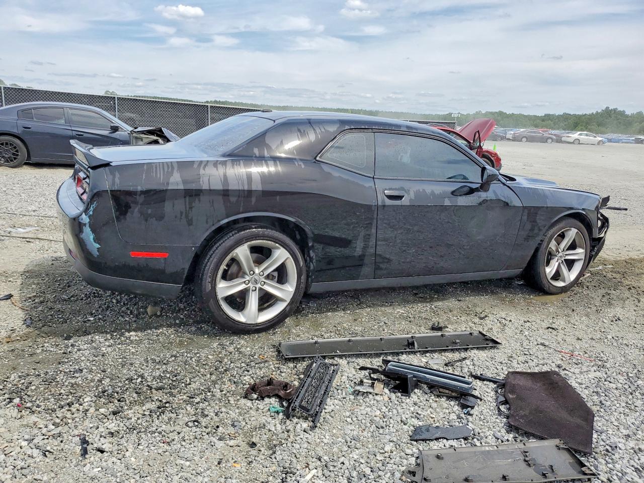 2018 Dodge Challenger R/t Black vin: 2C3CDZBT9JH211664