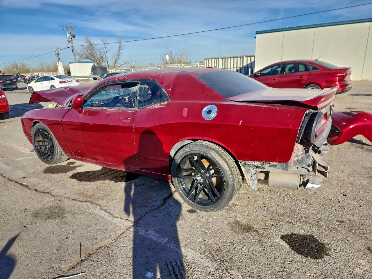 2019 Dodge Challenger R Красный vin: 2C3CDZBTXKH573794