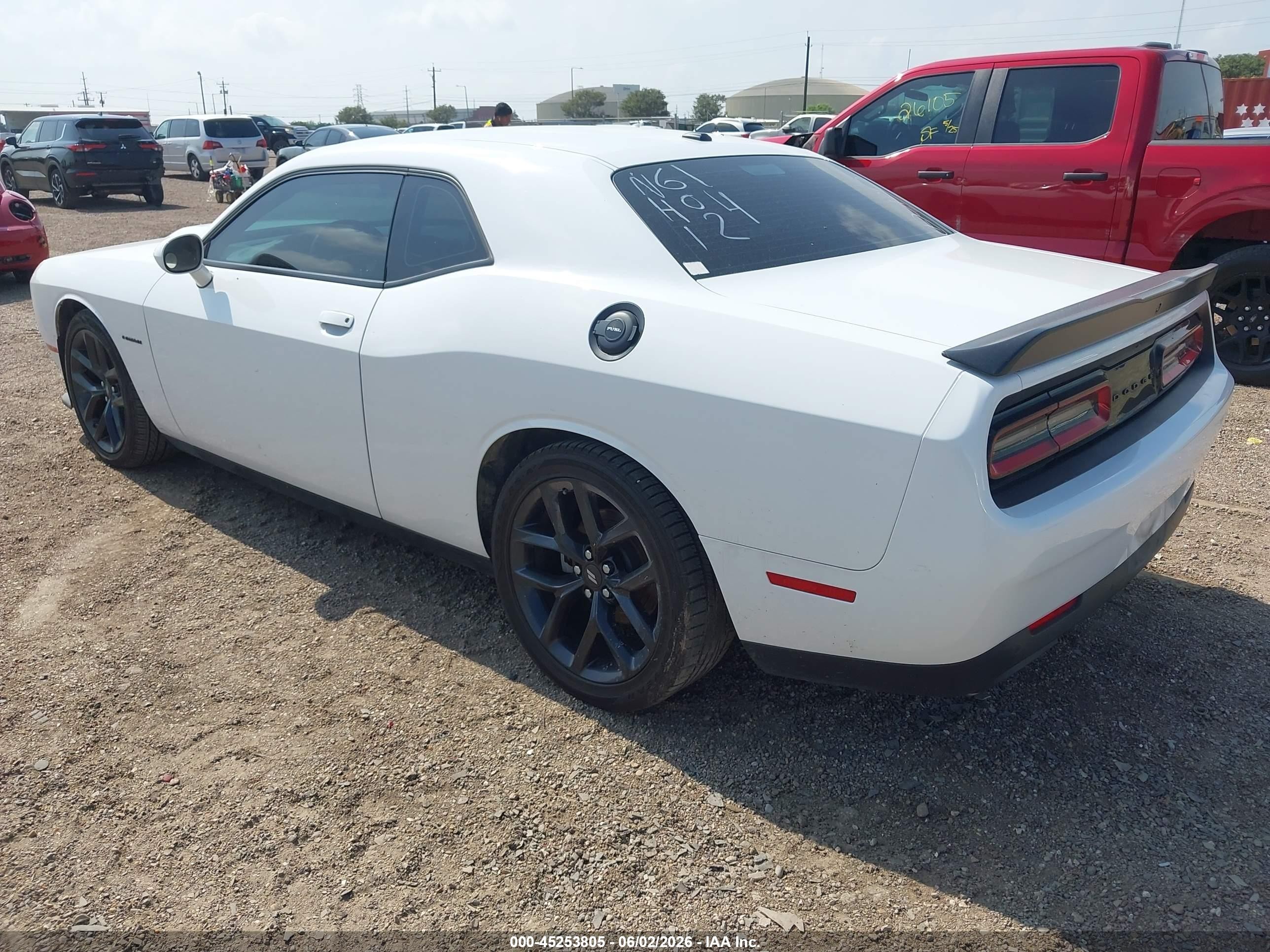 2022 Dodge Challenger R/t White vin: 2C3CDZBTXNH160214