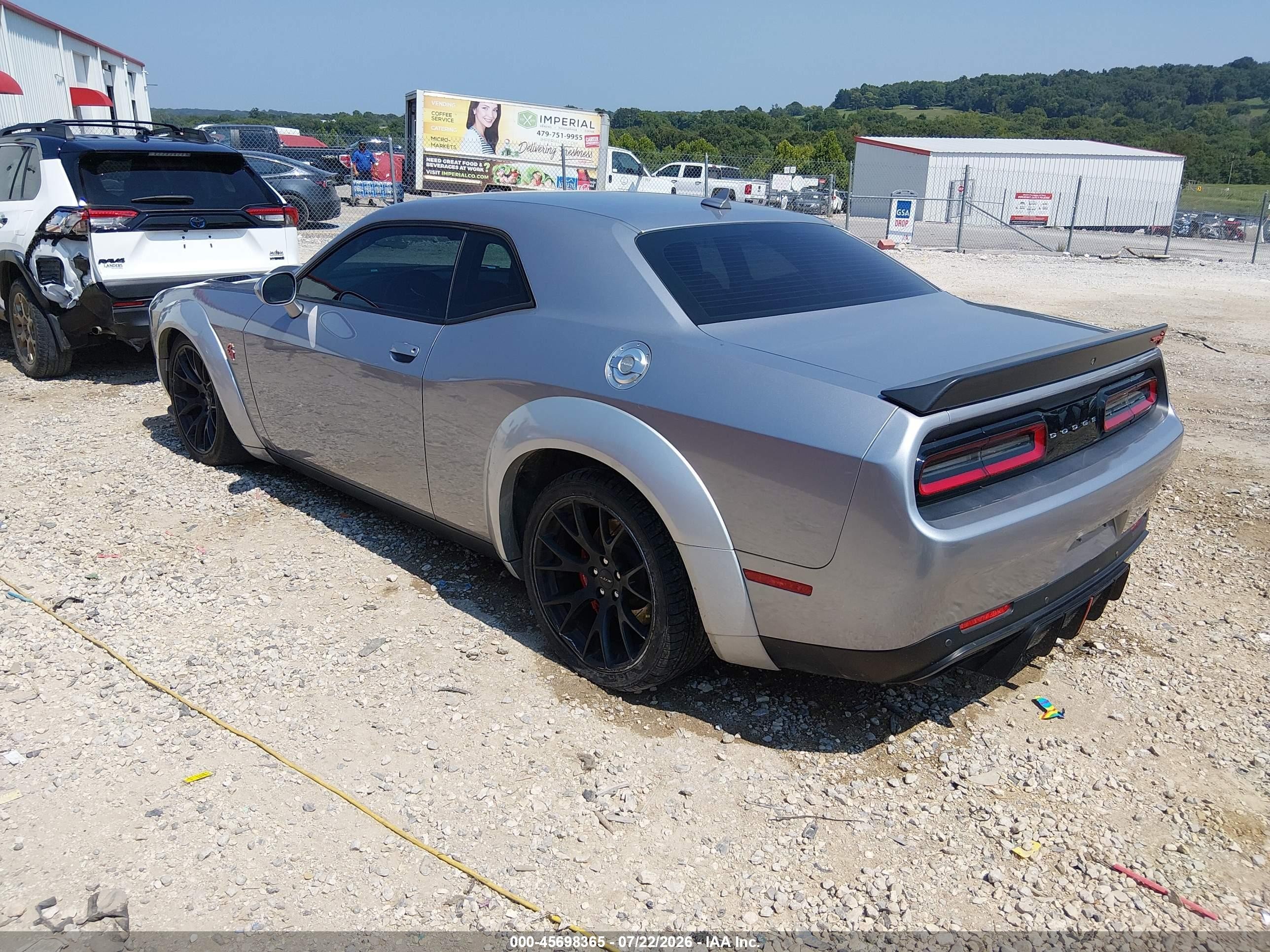 2015 Dodge Challenger Srt Hellcat Silver vin: 2C3CDZC90FH713750