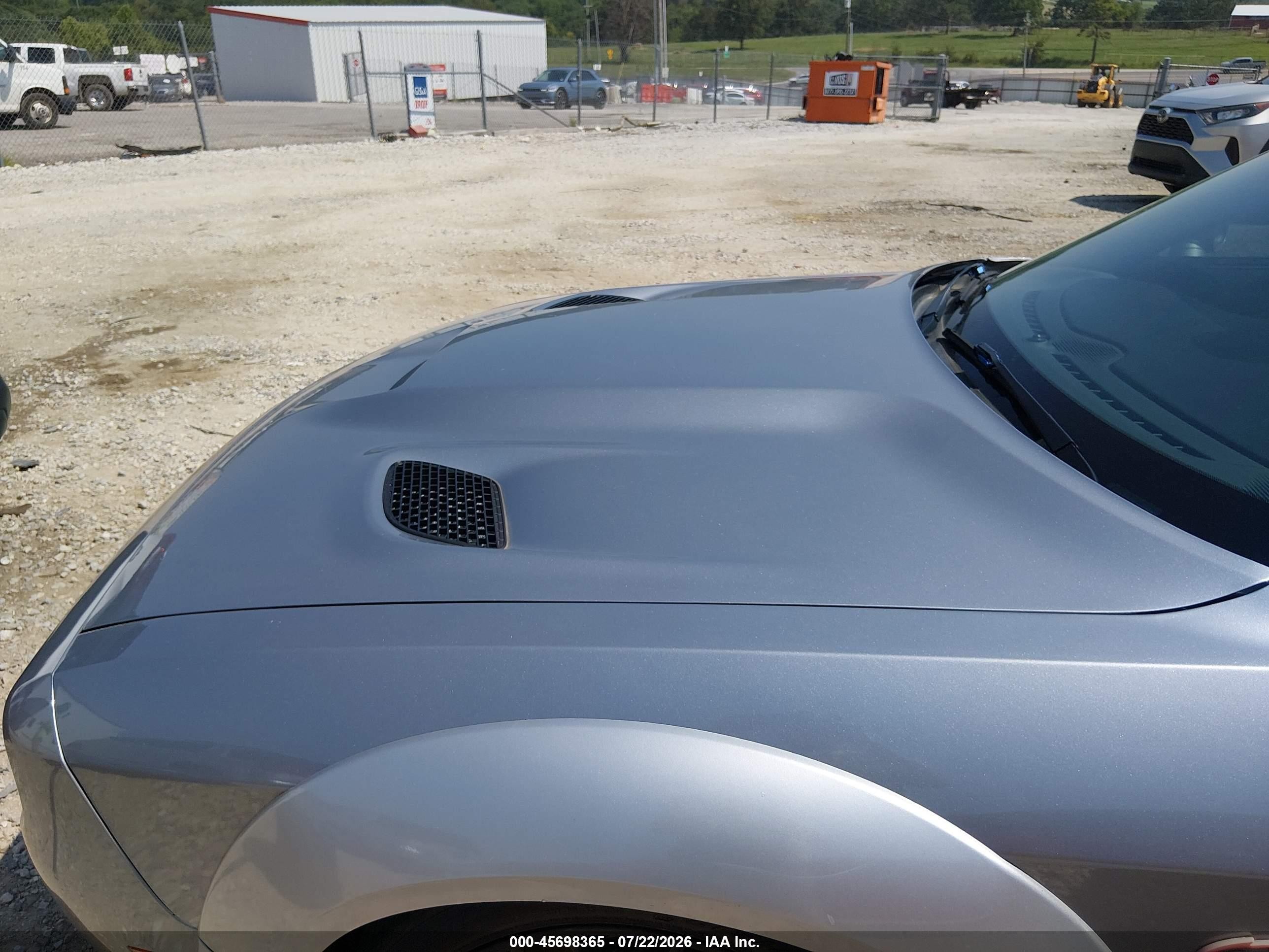 2015 Dodge Challenger Srt Hellcat Silver vin: 2C3CDZC90FH713750