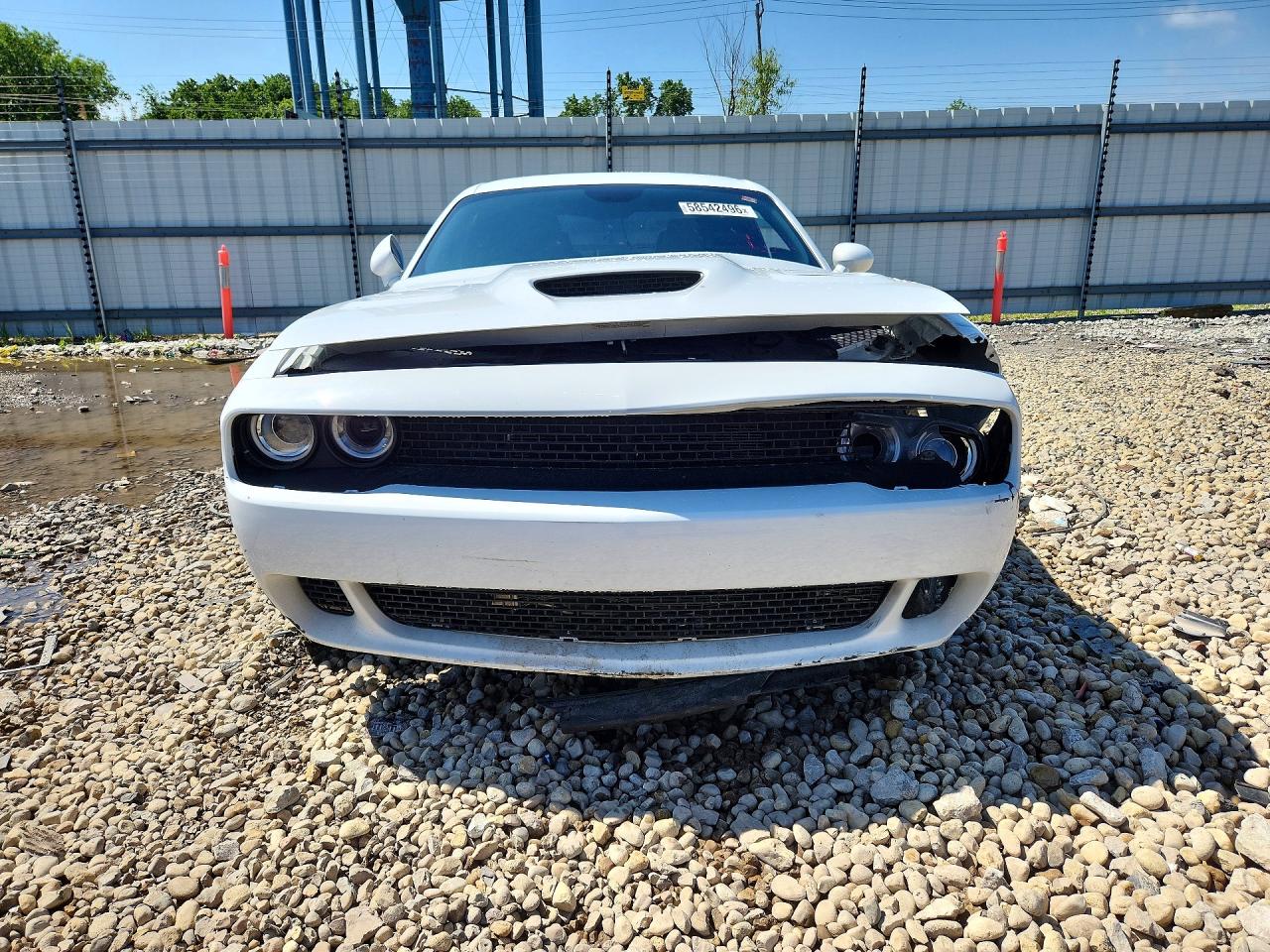 2016 Dodge Challenger Srt Hellcat White vin: 2C3CDZC90GH225500