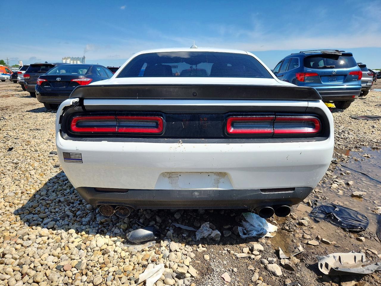 2016 Dodge Challenger Srt Hellcat White vin: 2C3CDZC90GH225500