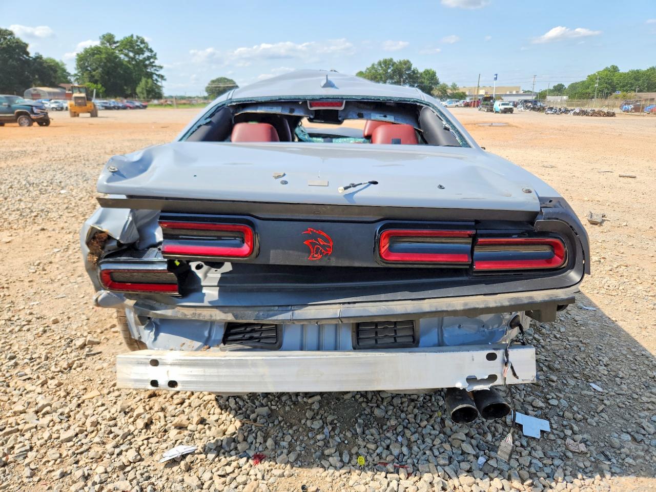 2021 Dodge Challenger Srt Hellcat Gray vin: 2C3CDZC90MH669908