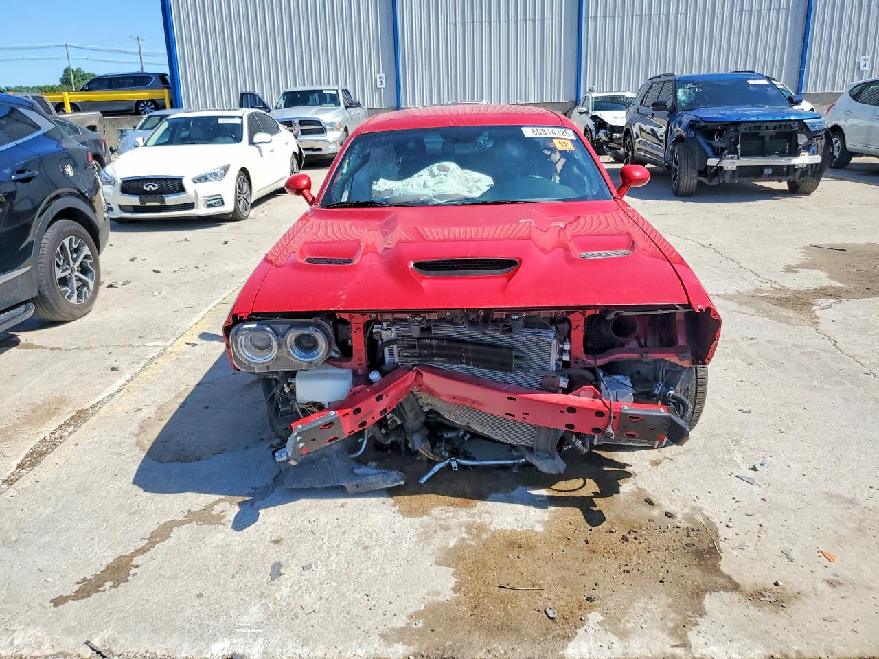 2015 Dodge Challenger Srt Hellcat Red vin: 2C3CDZC91FH834254