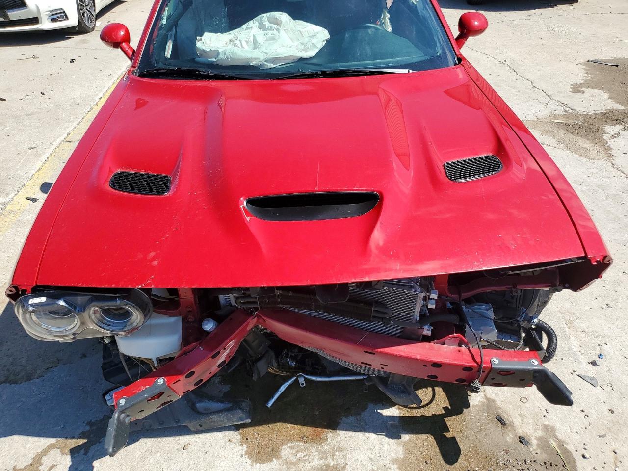 2015 Dodge Challenger Srt Hellcat Red vin: 2C3CDZC91FH834254