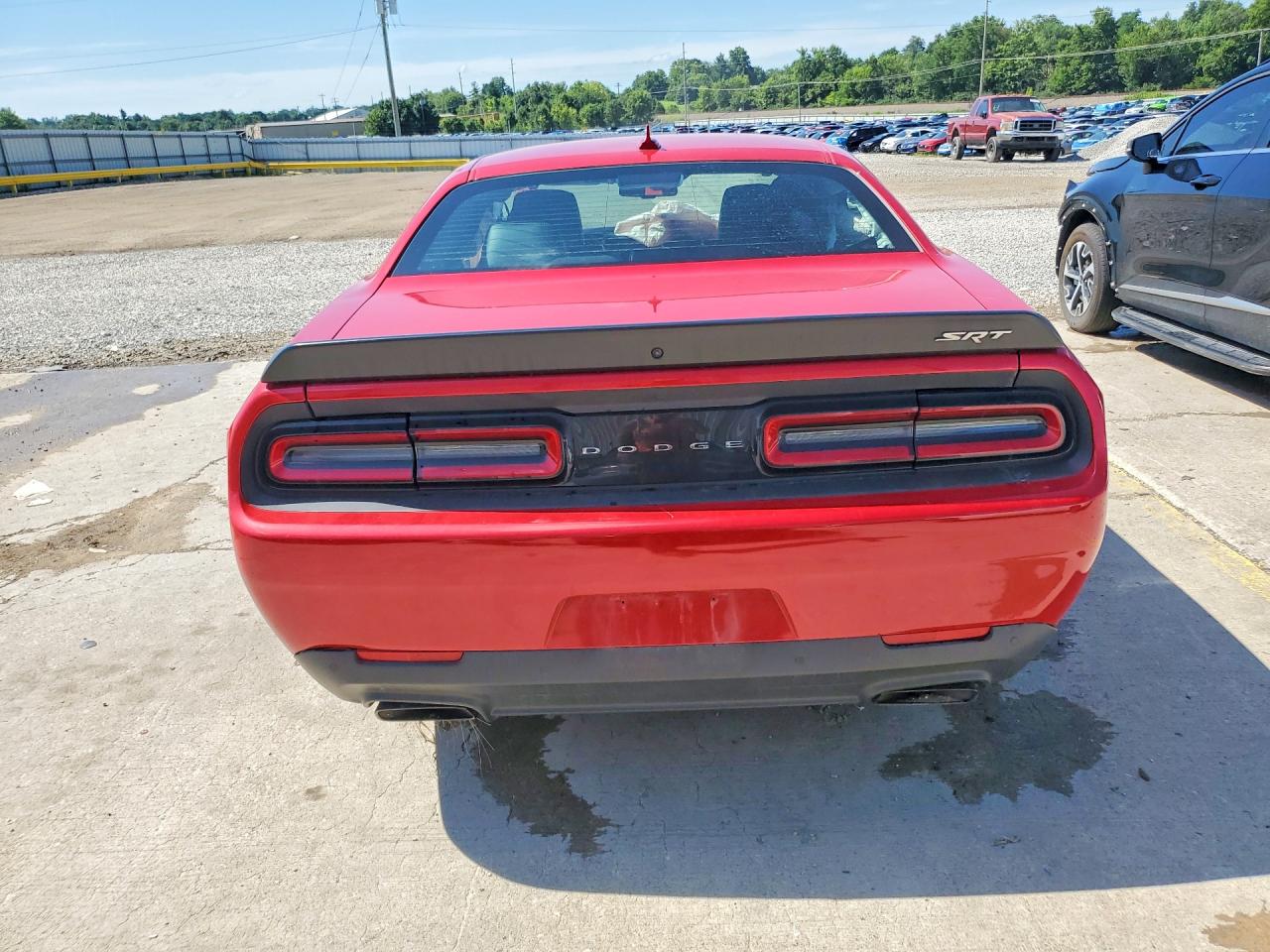 2015 Dodge Challenger Srt Hellcat Red vin: 2C3CDZC91FH834254