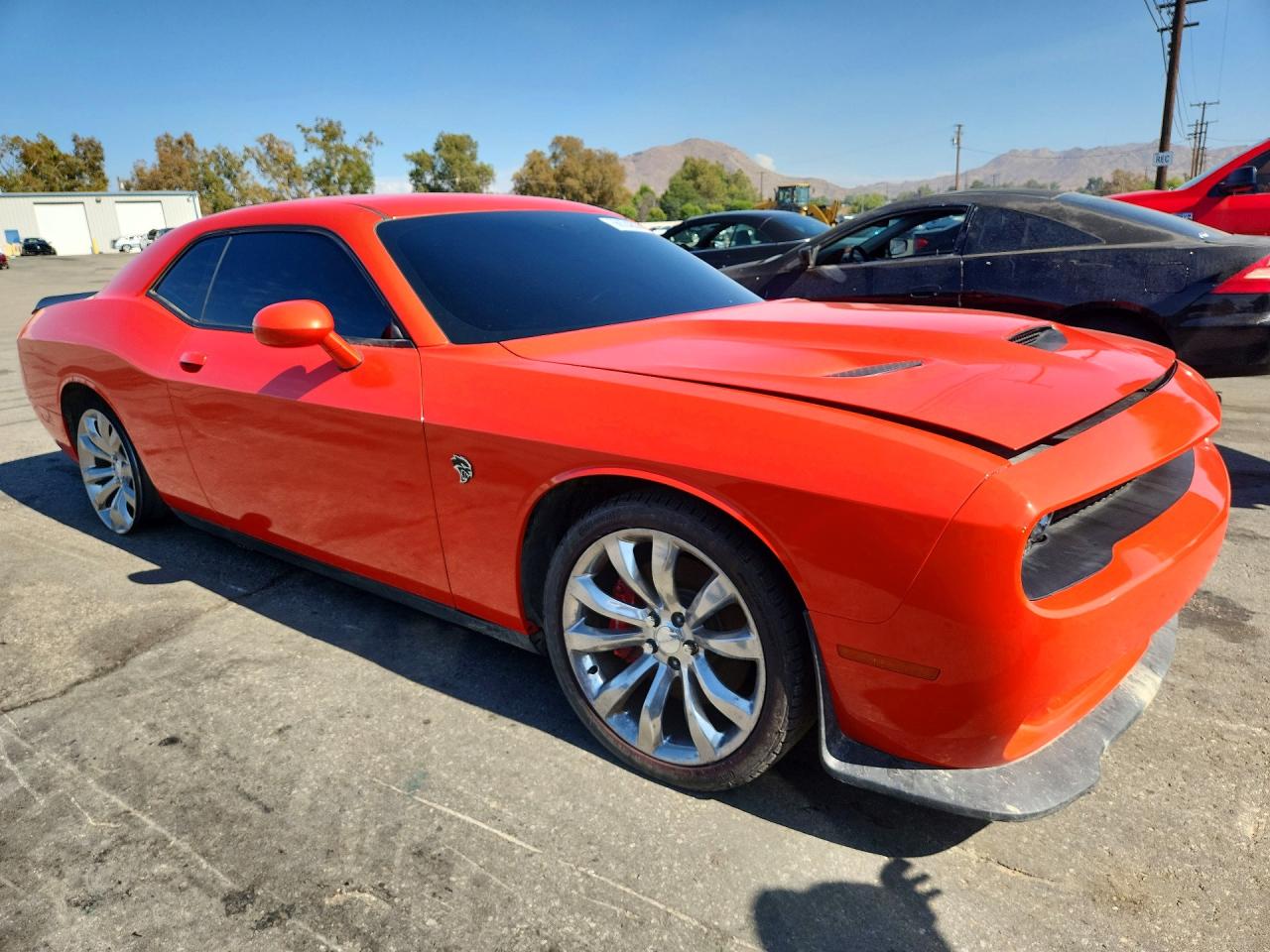 2016 Dodge Challenger Srt Hellcat Orange vin: 2C3CDZC92GH263083