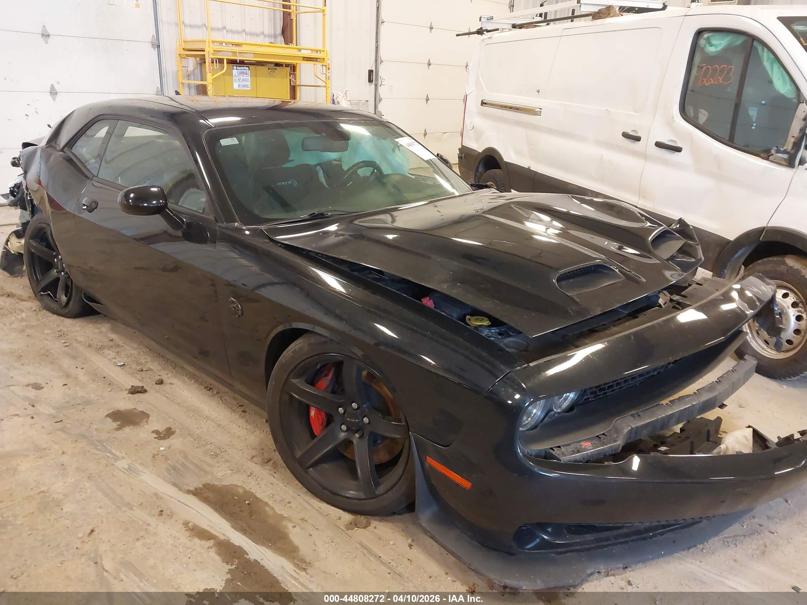 2022 Dodge Challenger Srt Hellcat Black vin: 2C3CDZC93NH237234