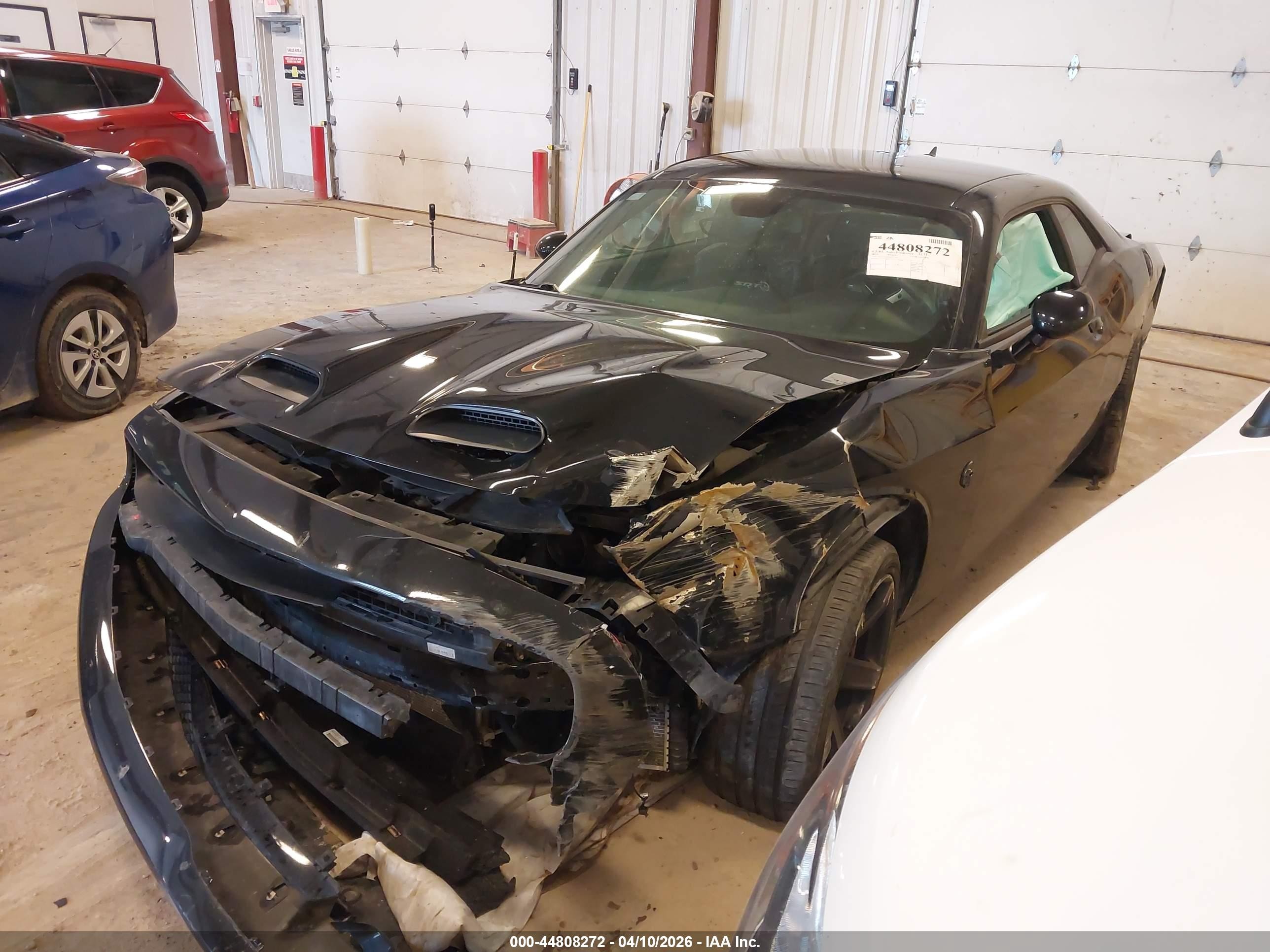 2022 Dodge Challenger Srt Hellcat Black vin: 2C3CDZC93NH237234