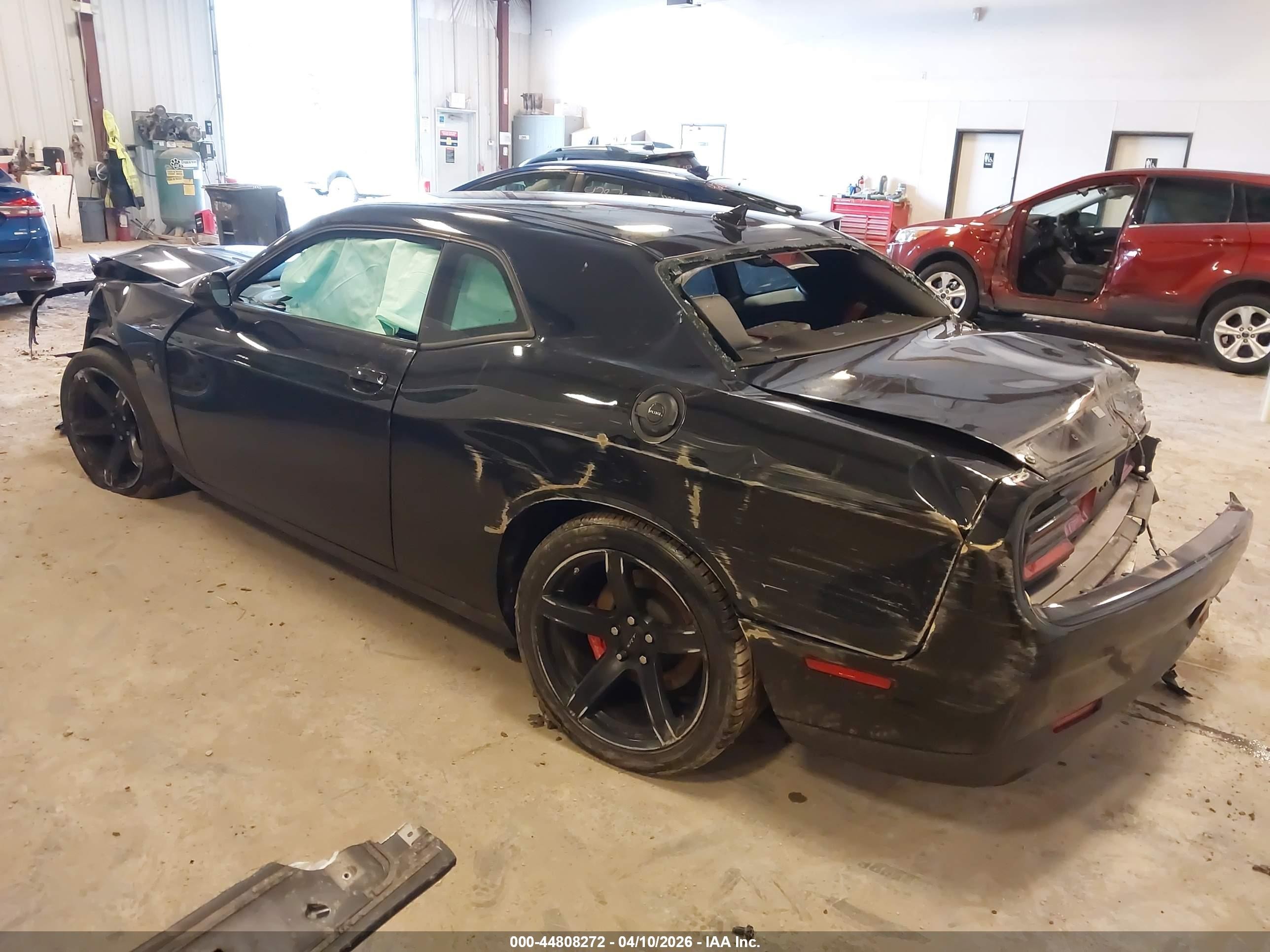 2022 Dodge Challenger Srt Hellcat Black vin: 2C3CDZC93NH237234