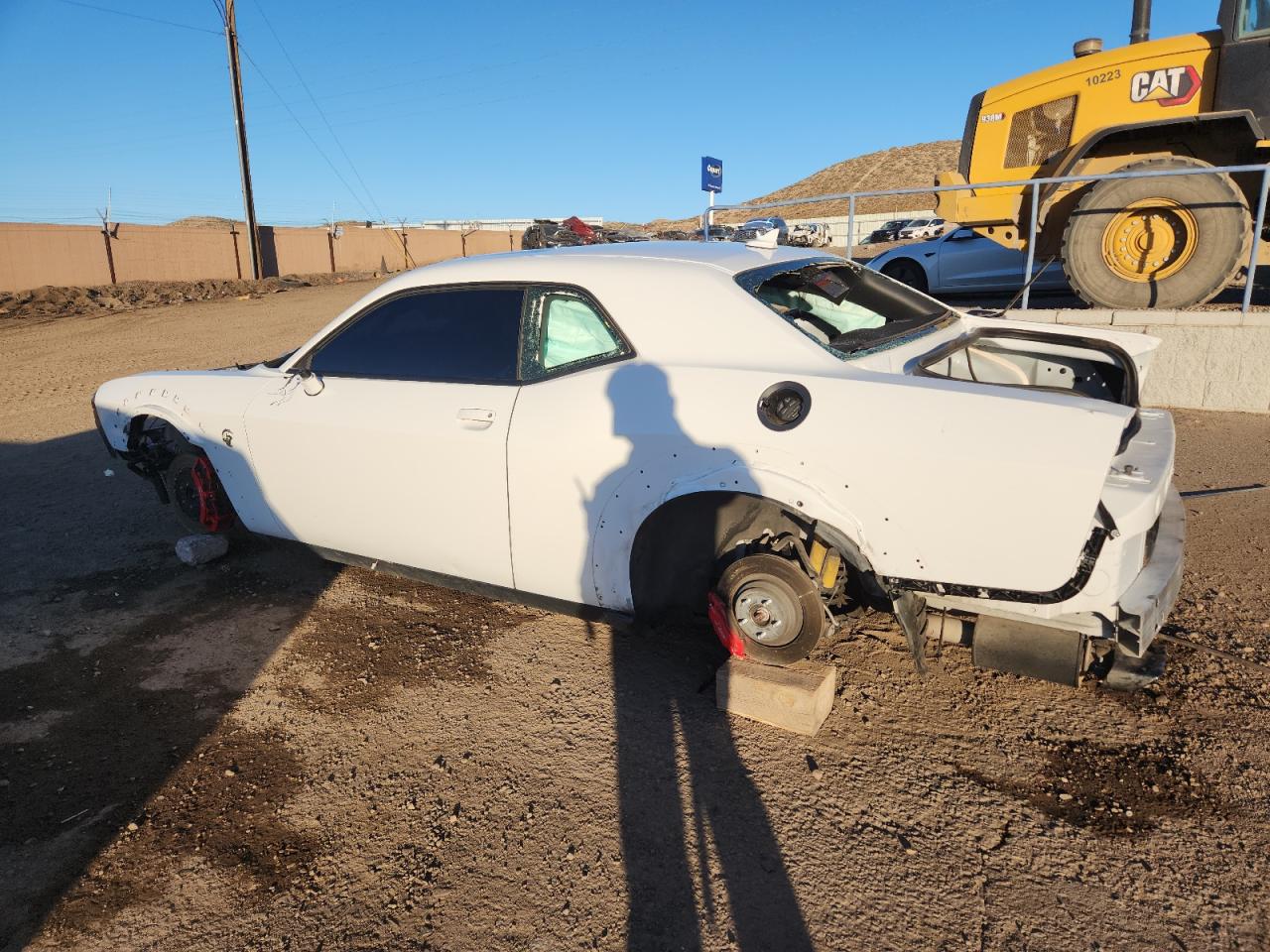 2022 Dodge Challenger Srt Hellcat White vin: 2C3CDZC95NH136213