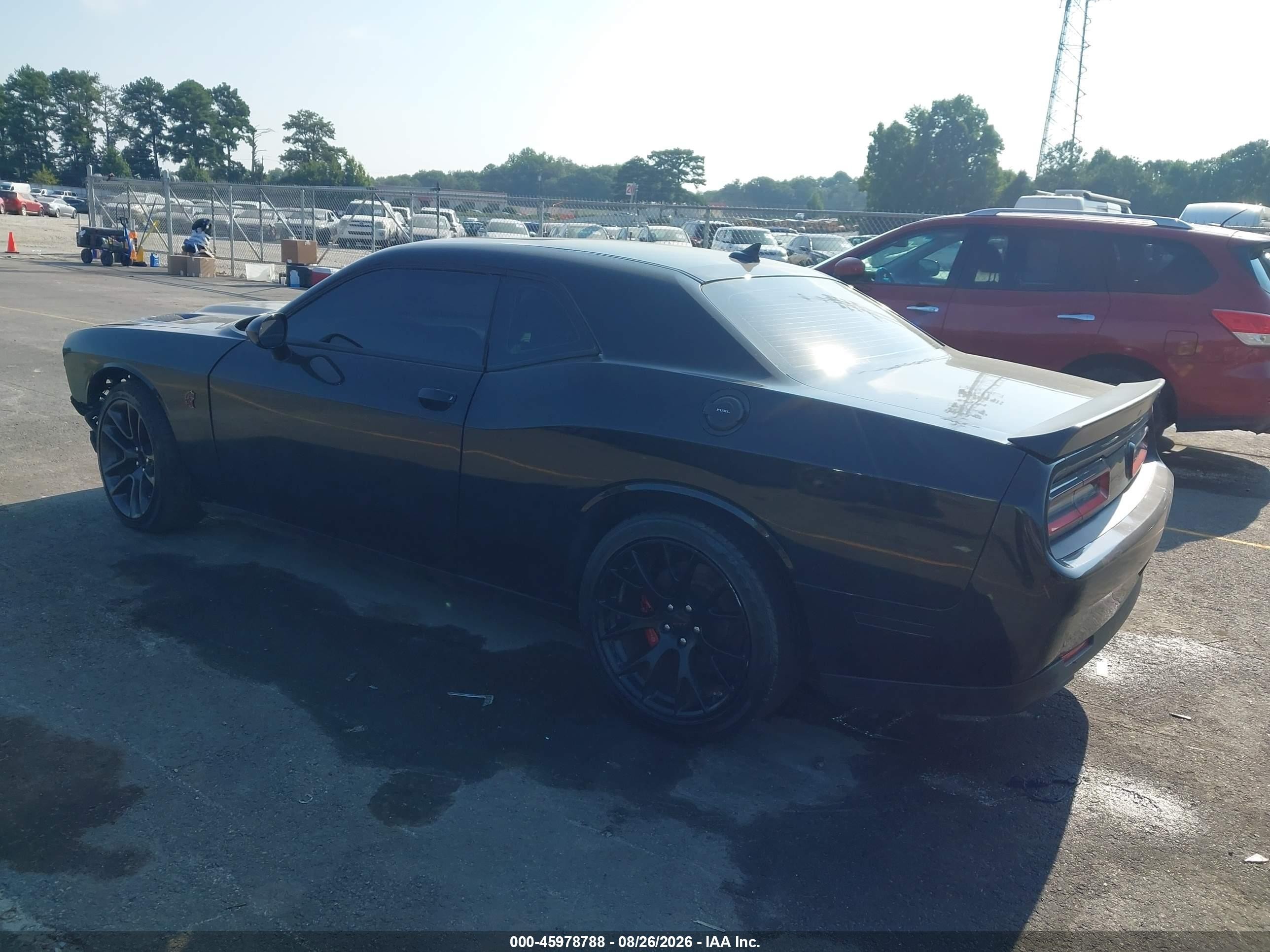 2015 Dodge Challenger Srt Hellcat Black vin: 2C3CDZC98FH714001
