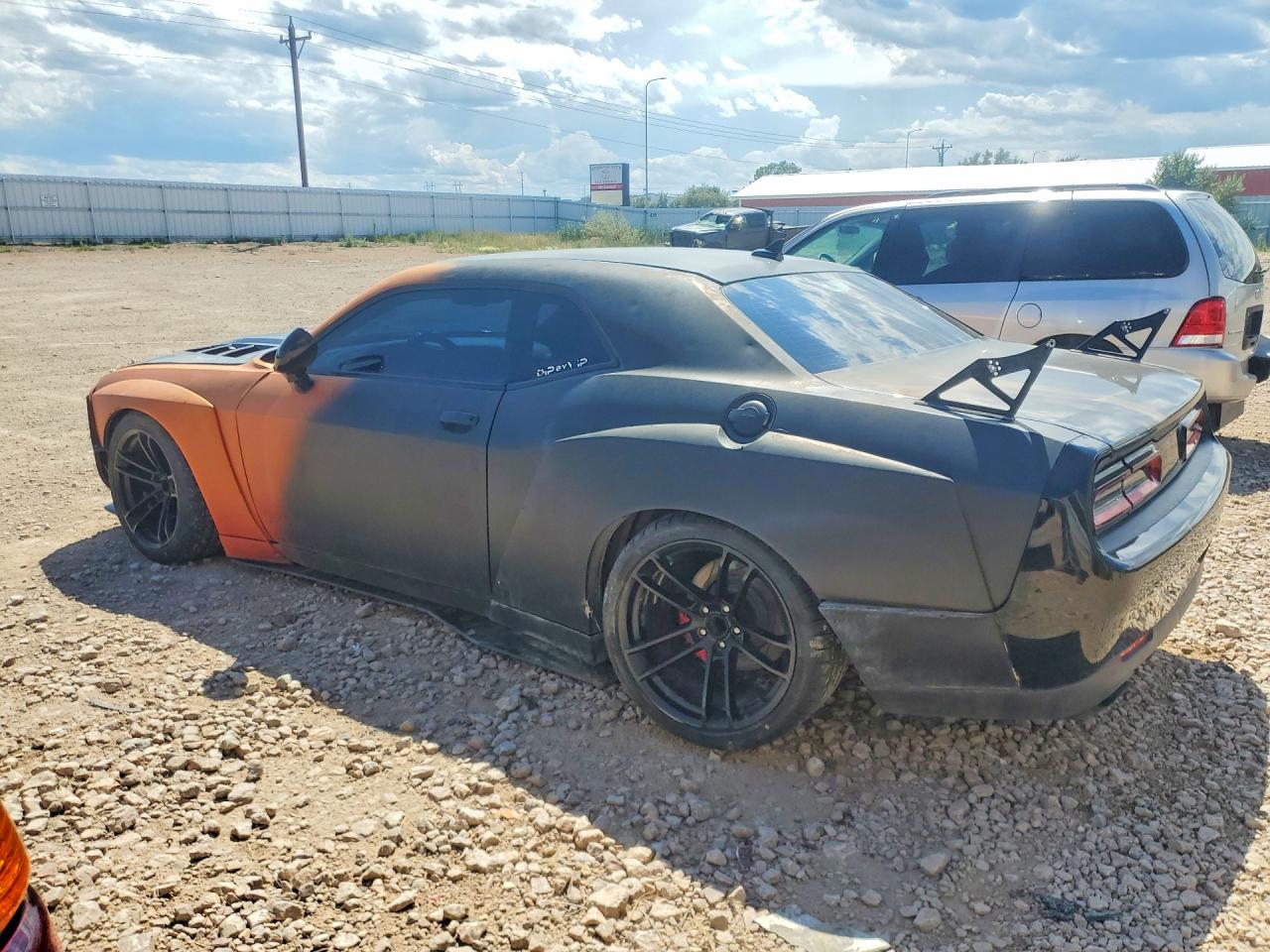2015 Dodge Challenger Srt Hellcat Orange vin: 2C3CDZC9XFH888037