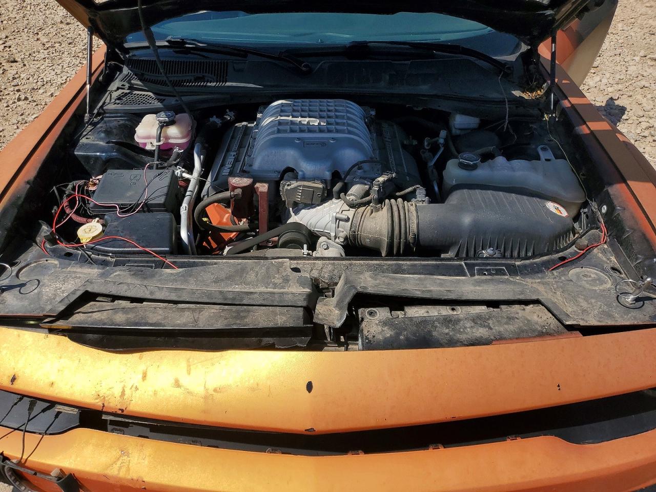 2015 Dodge Challenger Srt Hellcat Orange vin: 2C3CDZC9XFH888037