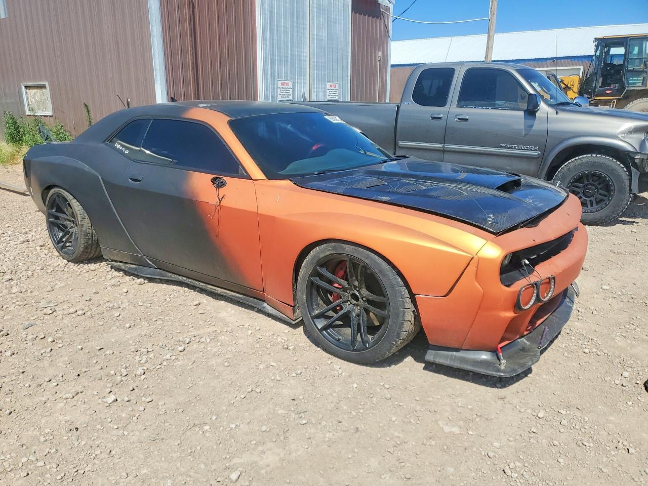 2015 Dodge Challenger Srt Hellcat Orange vin: 2C3CDZC9XFH888037