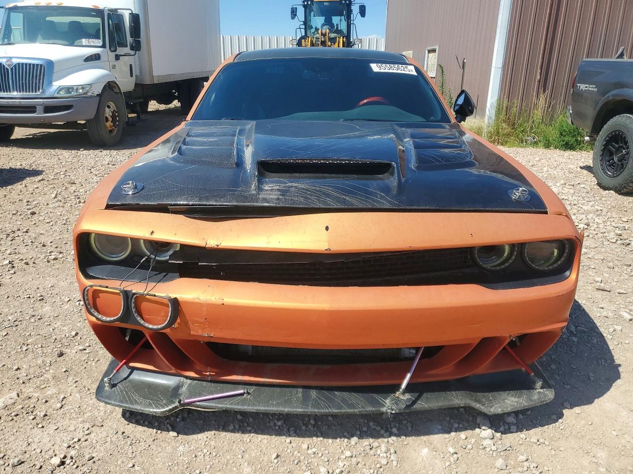 2015 Dodge Challenger Srt Hellcat Orange vin: 2C3CDZC9XFH888037