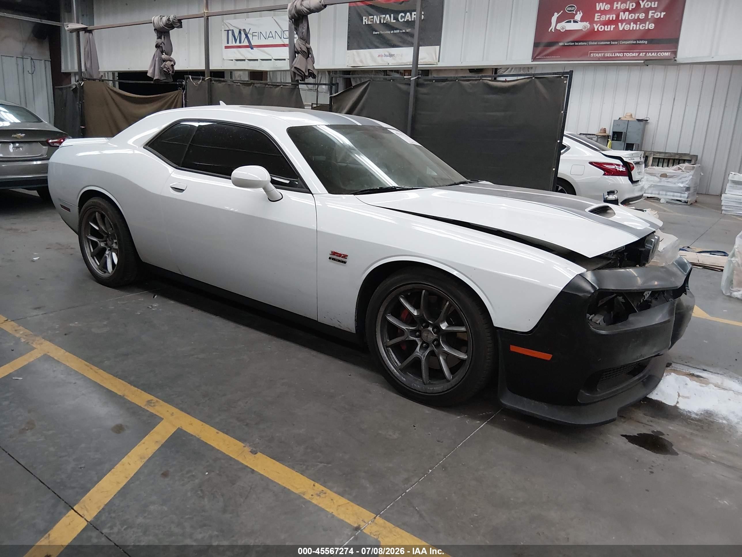 2015 Dodge Challenger Srt 392 White vin: 2C3CDZDJ3FH706672