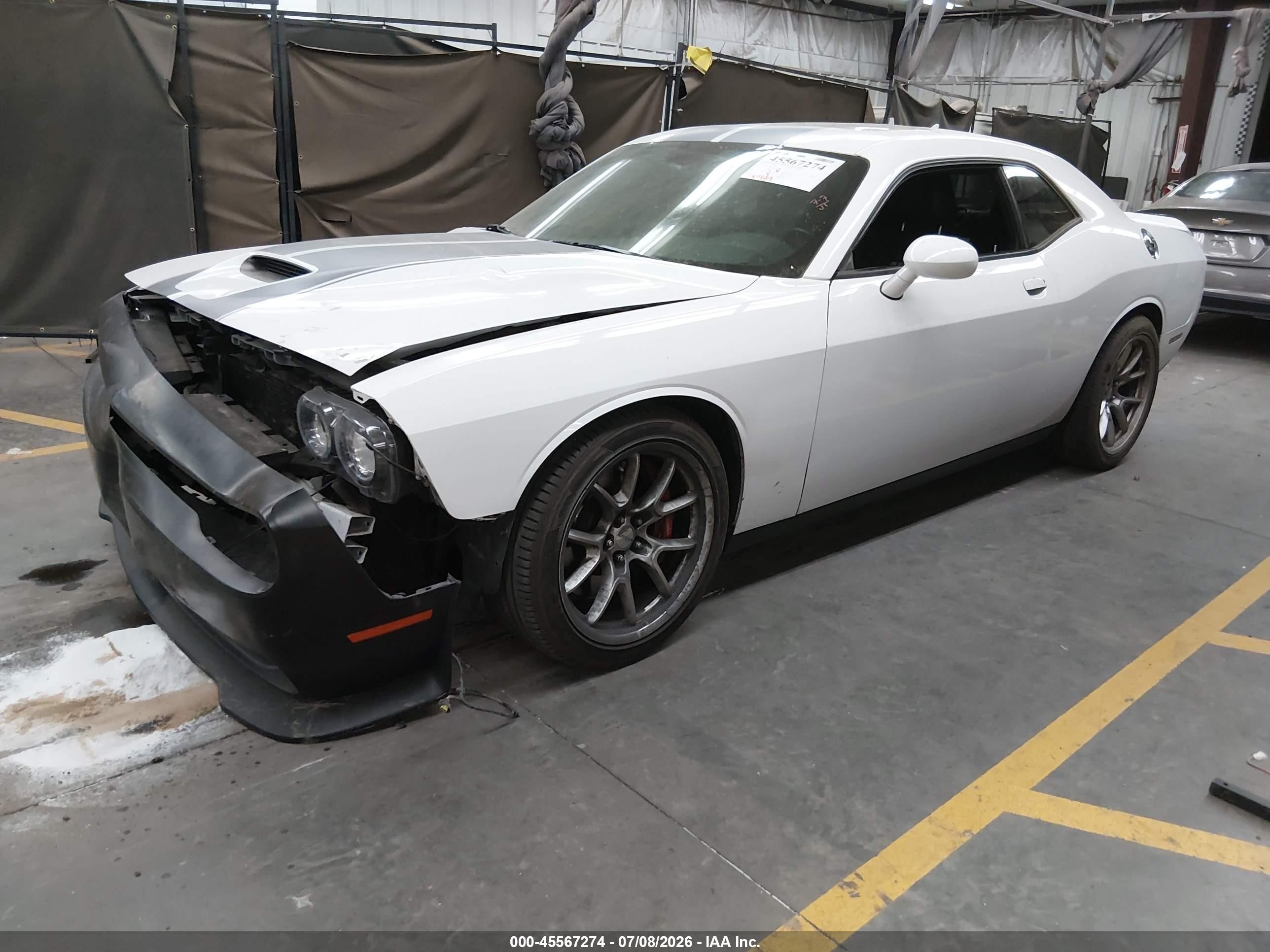 2015 Dodge Challenger Srt 392 White vin: 2C3CDZDJ3FH706672