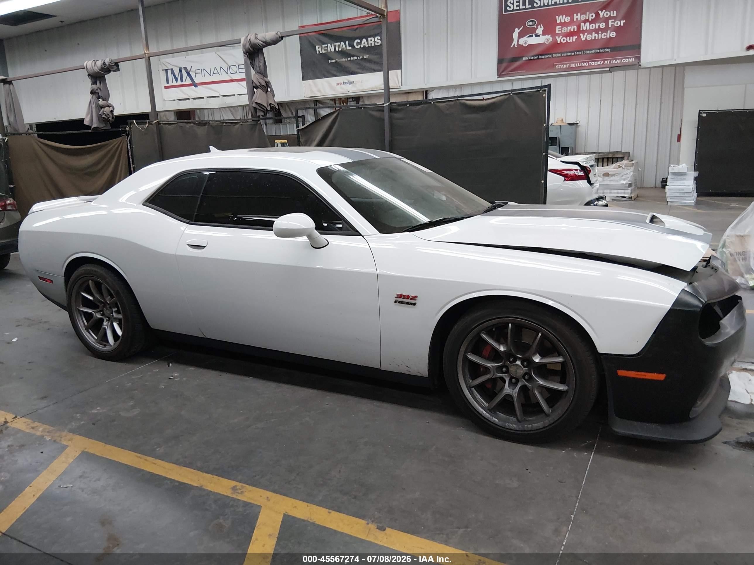2015 Dodge Challenger Srt 392 White vin: 2C3CDZDJ3FH706672