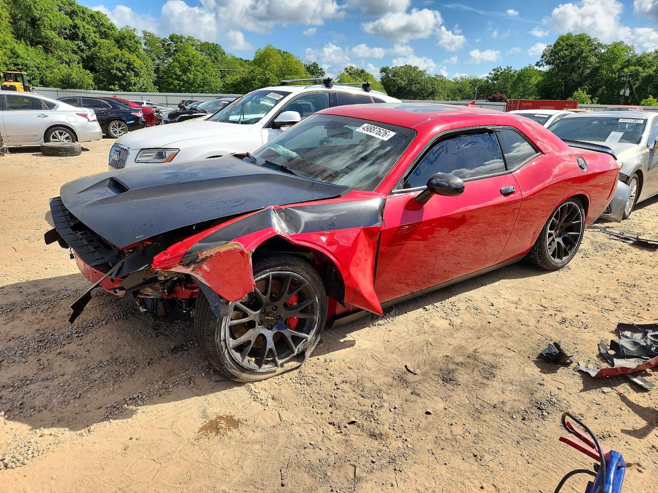 2015 Dodge Challenger Srt 392 Red vin: 2C3CDZDJ3FH797720