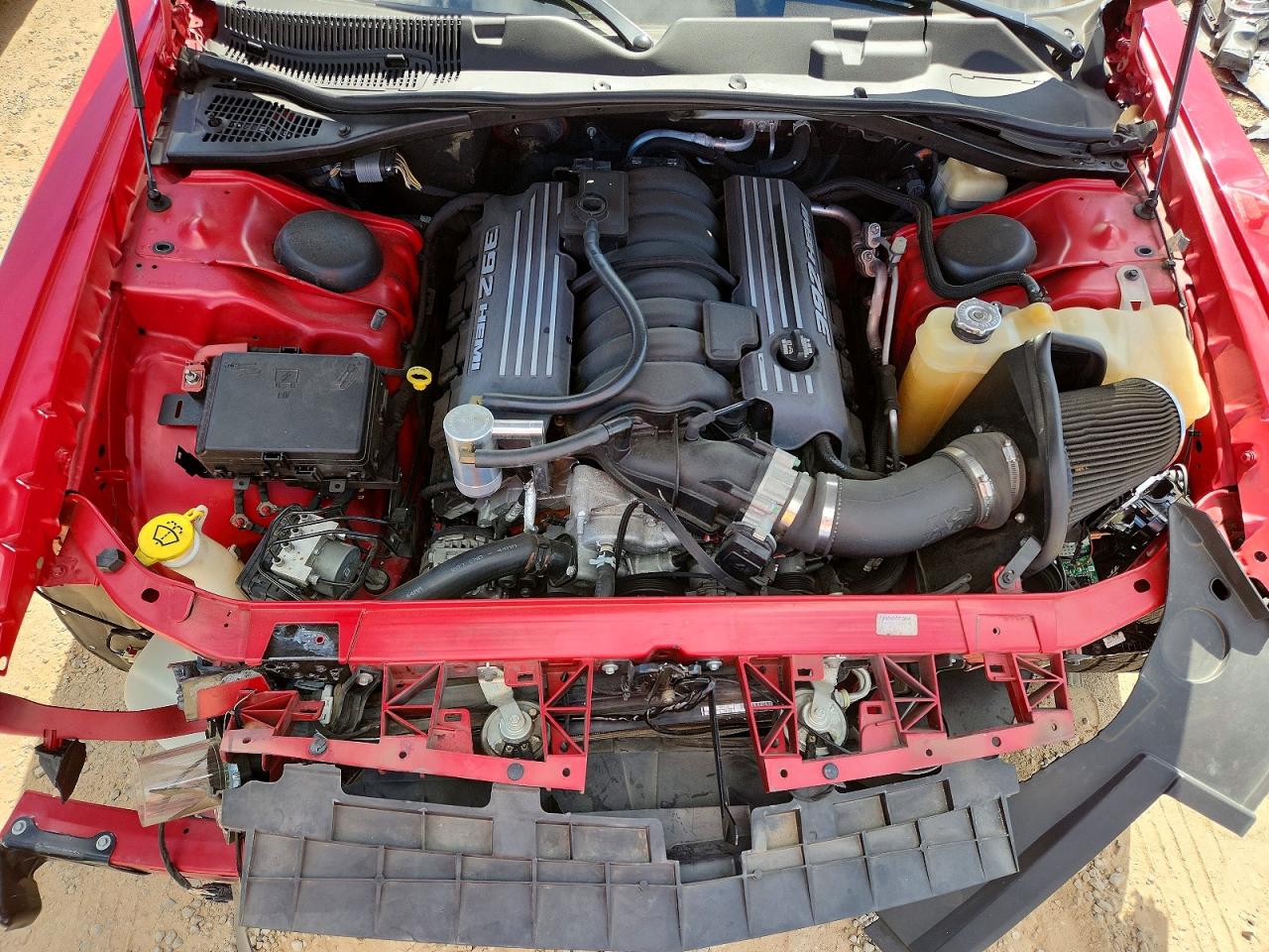 2015 Dodge Challenger Srt 392 Red vin: 2C3CDZDJ3FH797720