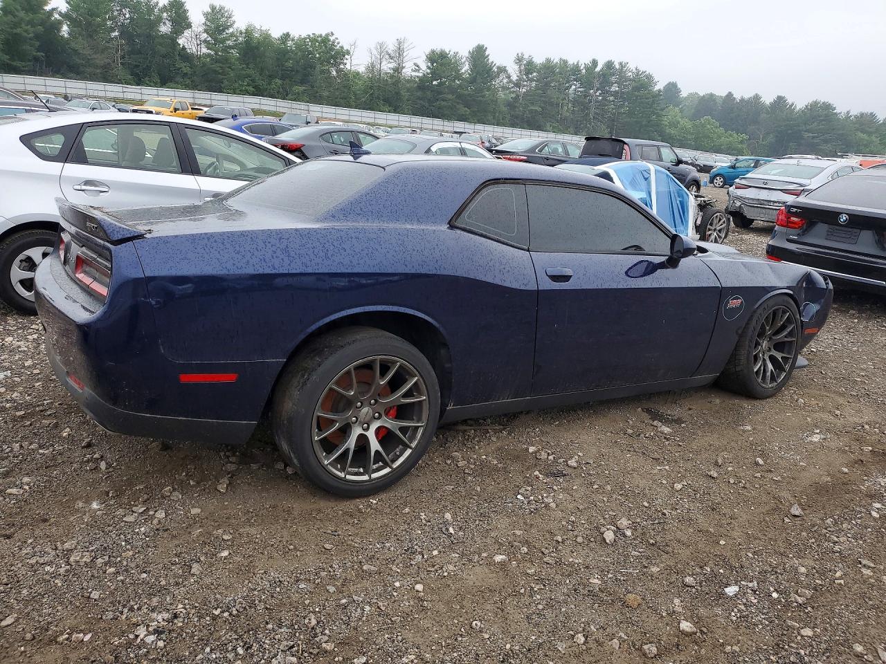 2015 Dodge Challenger Srt 392 Blue vin: 2C3CDZDJ4FH797712