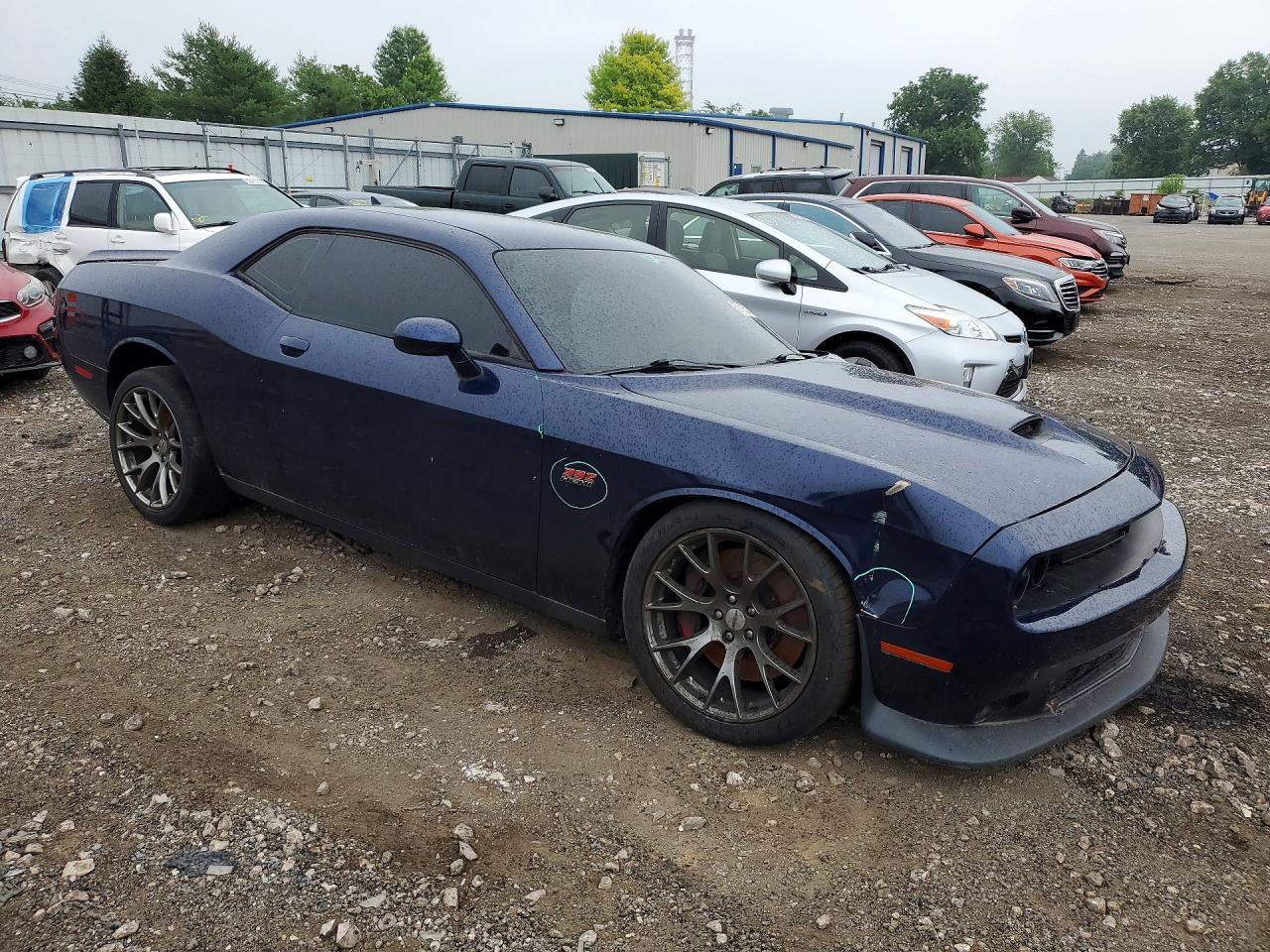 2015 Dodge Challenger Srt 392 Blue vin: 2C3CDZDJ4FH797712