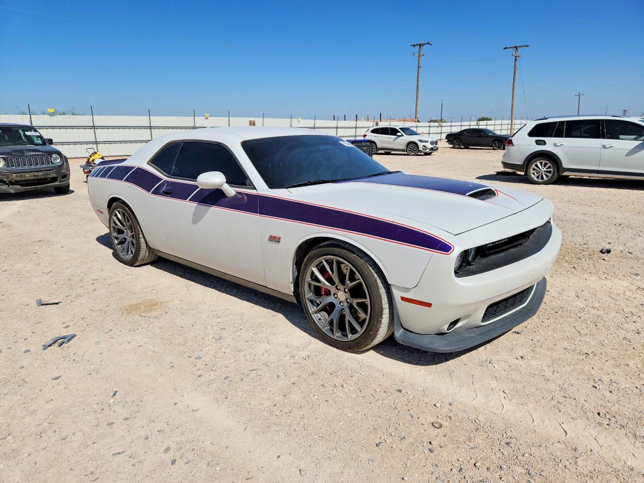 2015 Dodge Challenger Srt 392 White vin: 2C3CDZDJ4FH910915
