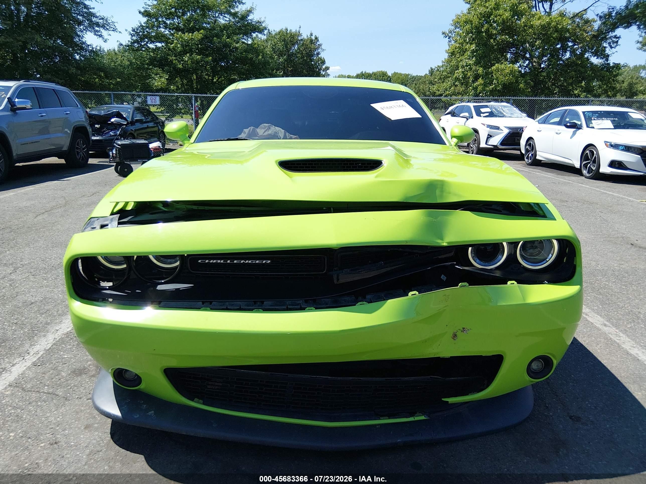 2015 Dodge Challenger Srt 392 Green vin: 2C3CDZDJ5FH709752