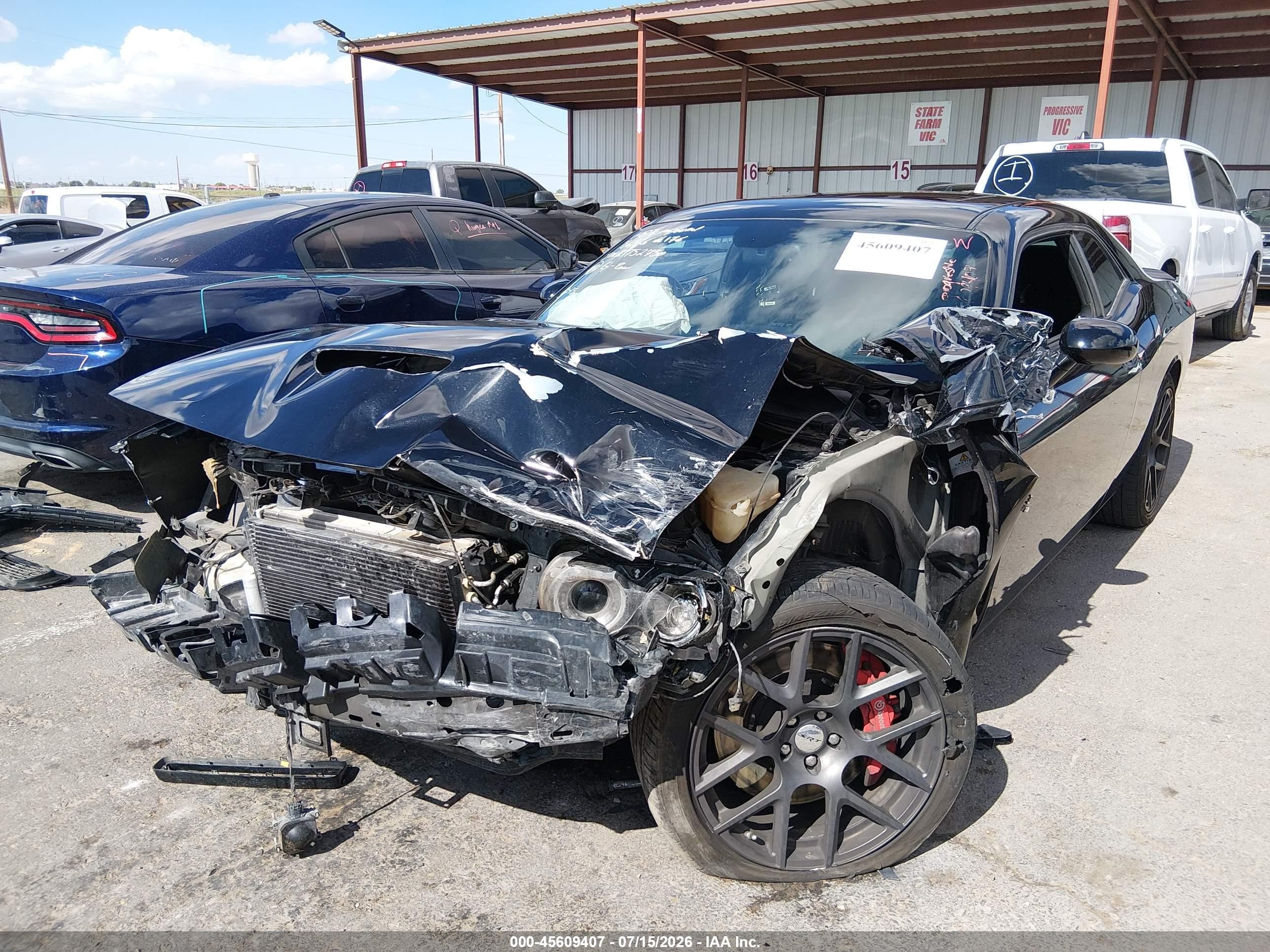 2015 Dodge Challenger Srt 392 Dark Blue vin: 2C3CDZDJ6FH720808