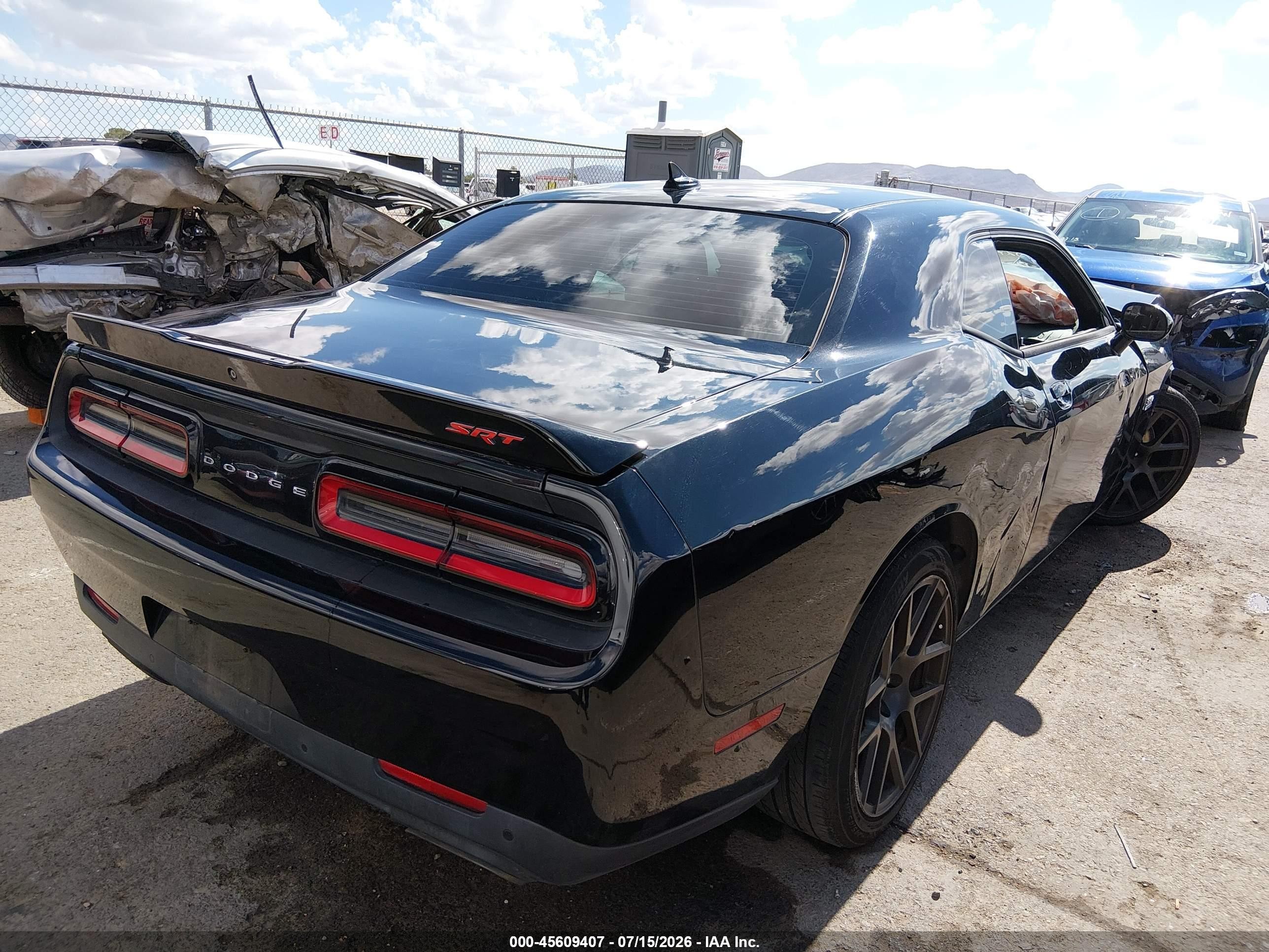 2015 Dodge Challenger Srt 392 Dark Blue vin: 2C3CDZDJ6FH720808
