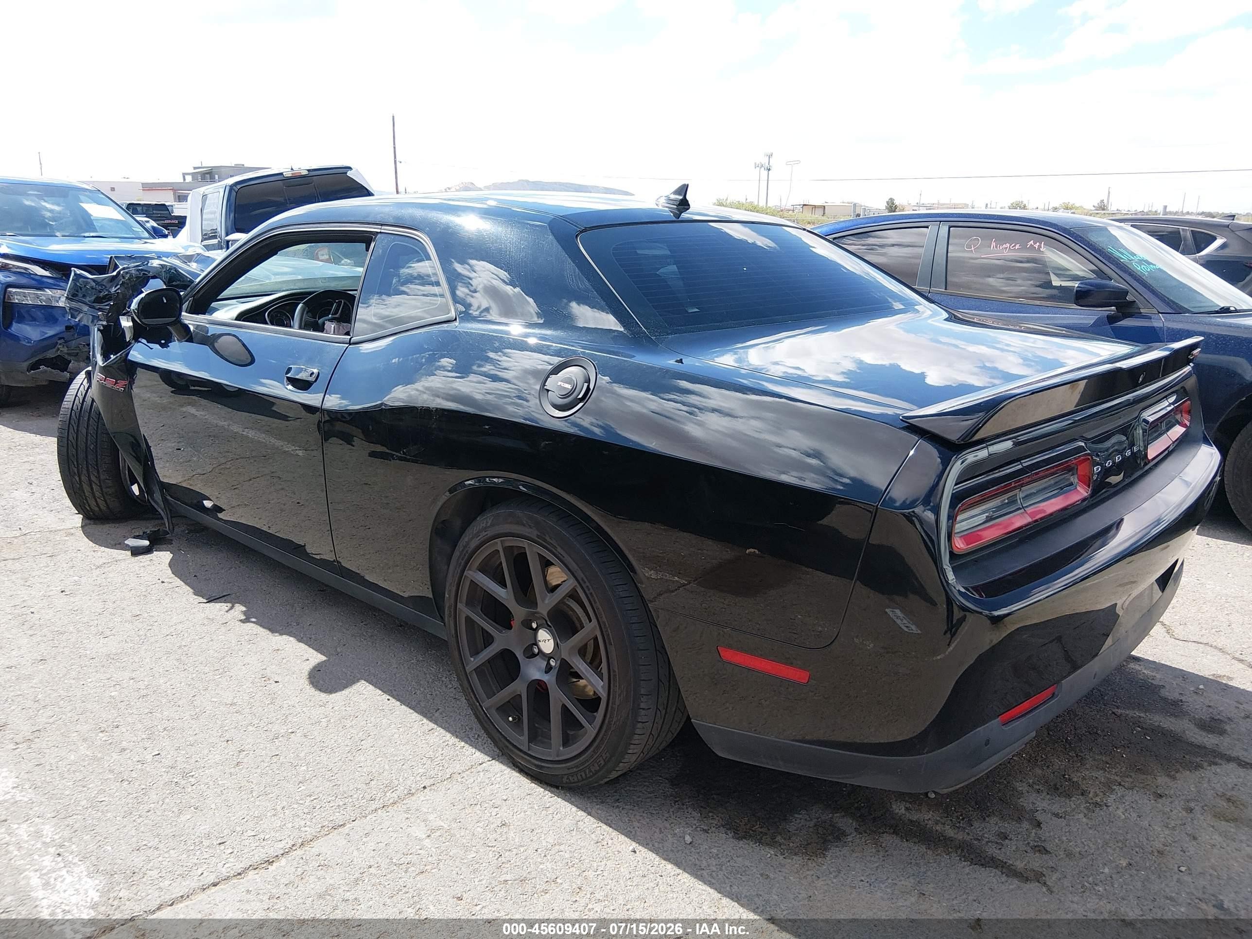 2015 Dodge Challenger Srt 392 Dark Blue vin: 2C3CDZDJ6FH720808
