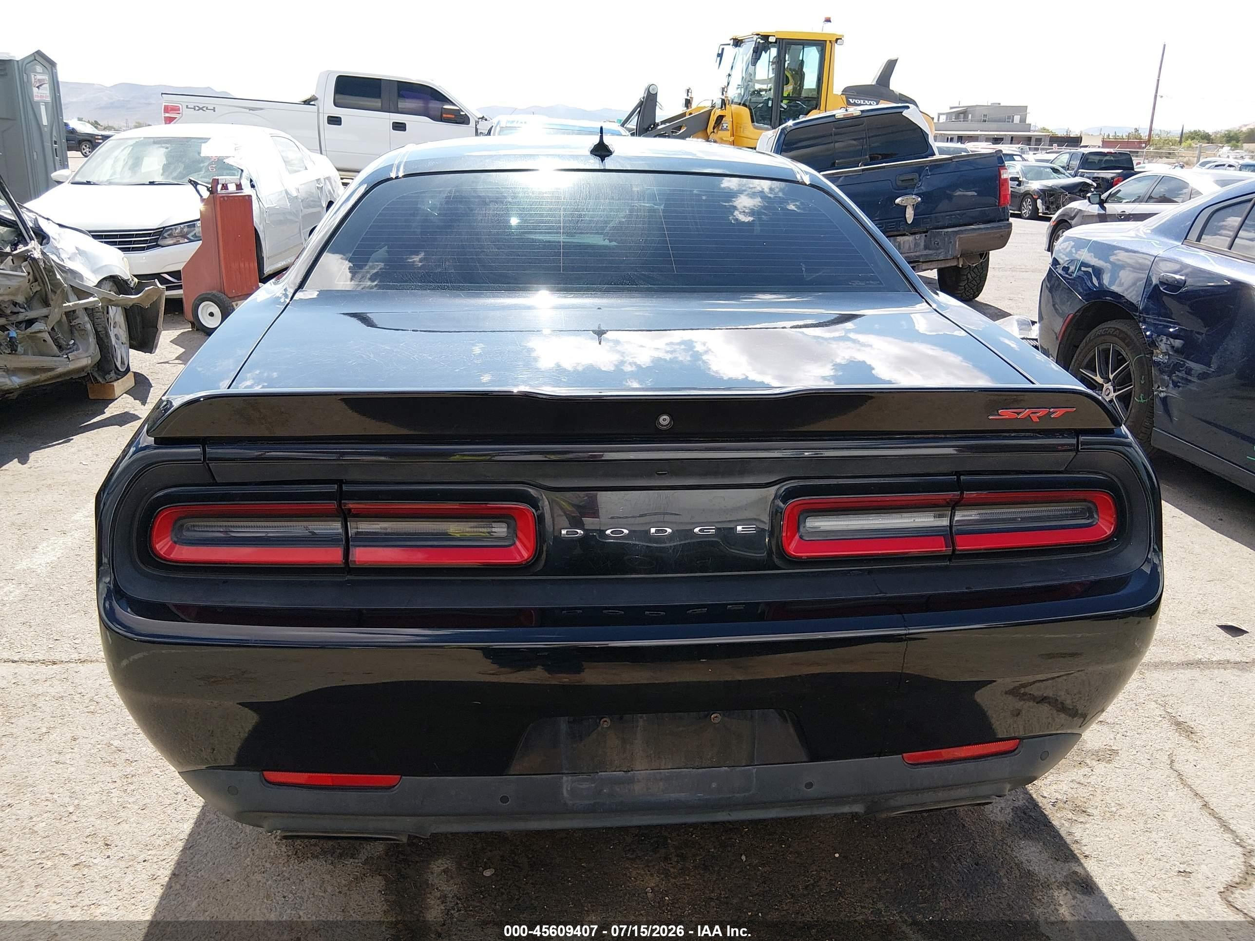 2015 Dodge Challenger Srt 392 Dark Blue vin: 2C3CDZDJ6FH720808