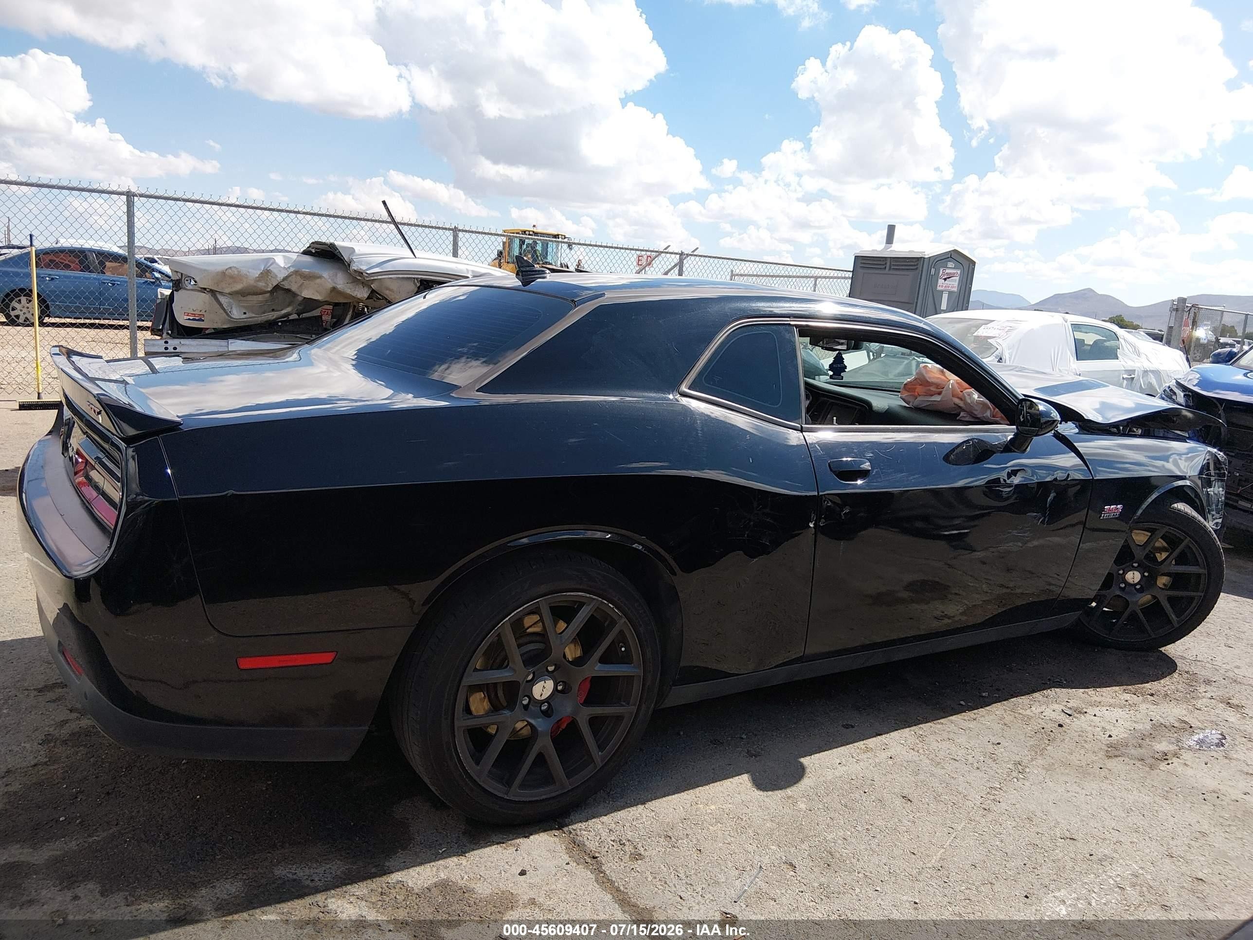 2015 Dodge Challenger Srt 392 Dark Blue vin: 2C3CDZDJ6FH720808