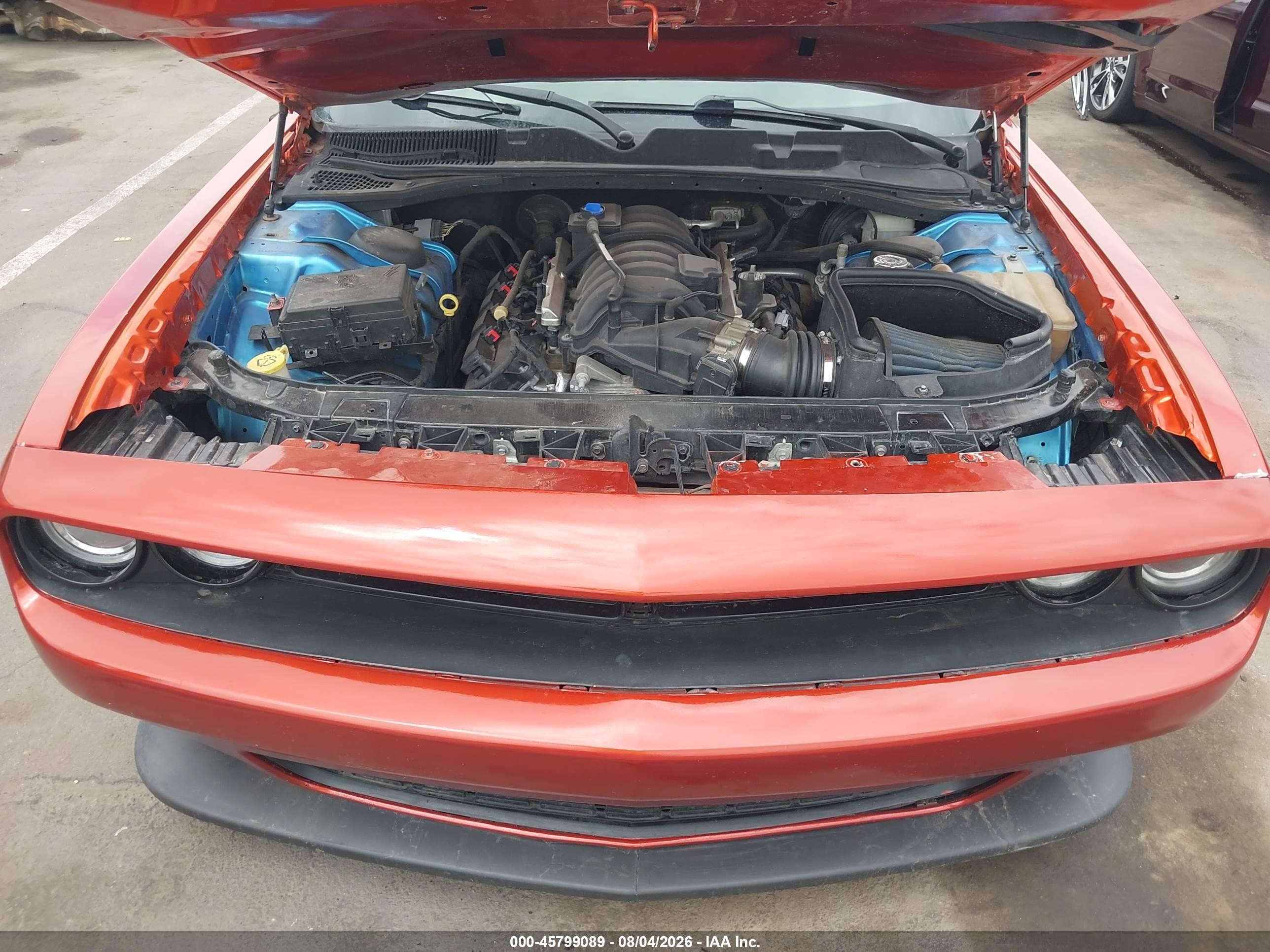2015 Dodge Challenger Srt 392 Оранжевый vin: 2C3CDZDJ6FH809732