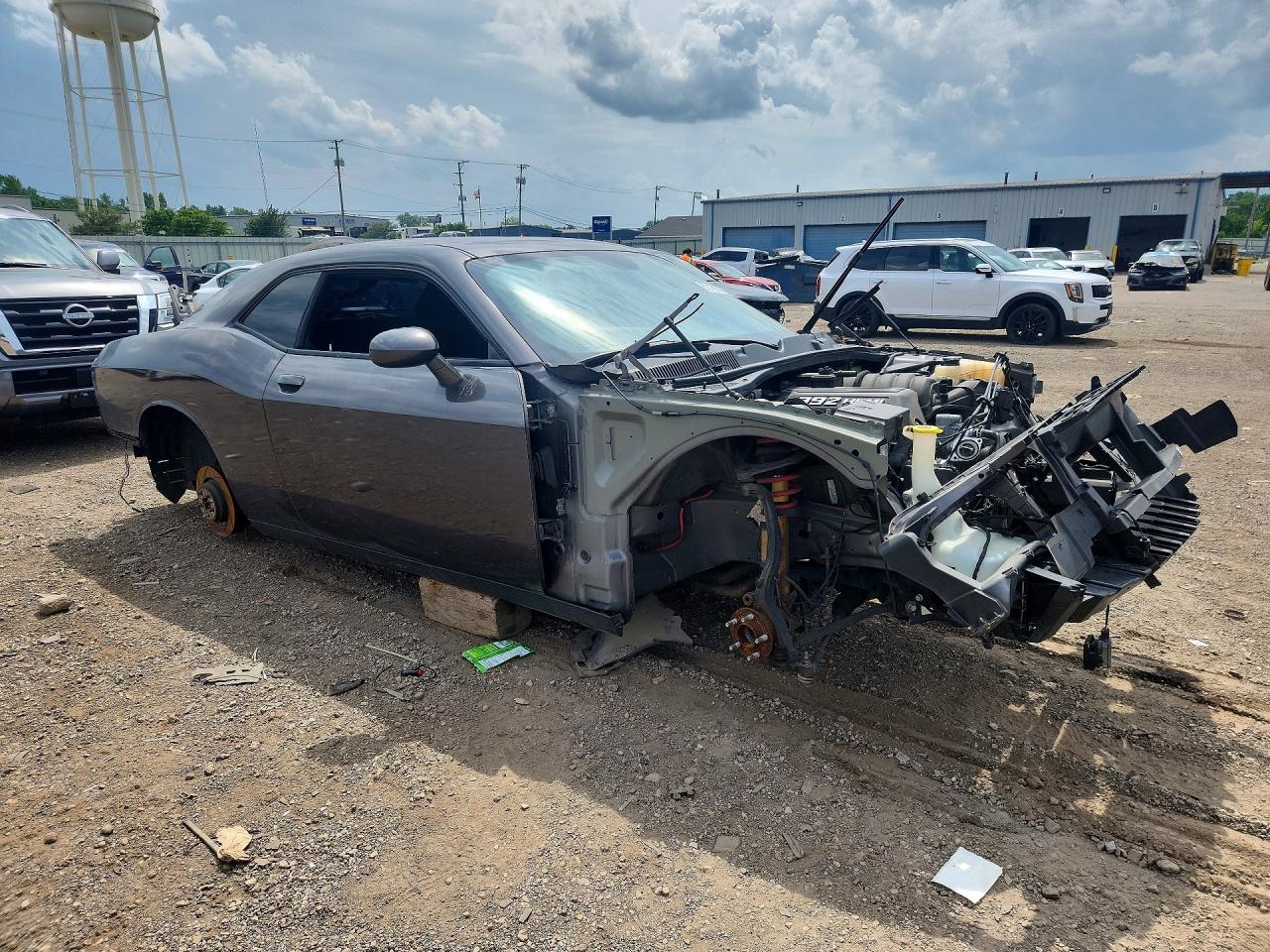 2015 Dodge Challenger Srt 392 Gray vin: 2C3CDZDJ8FH850458