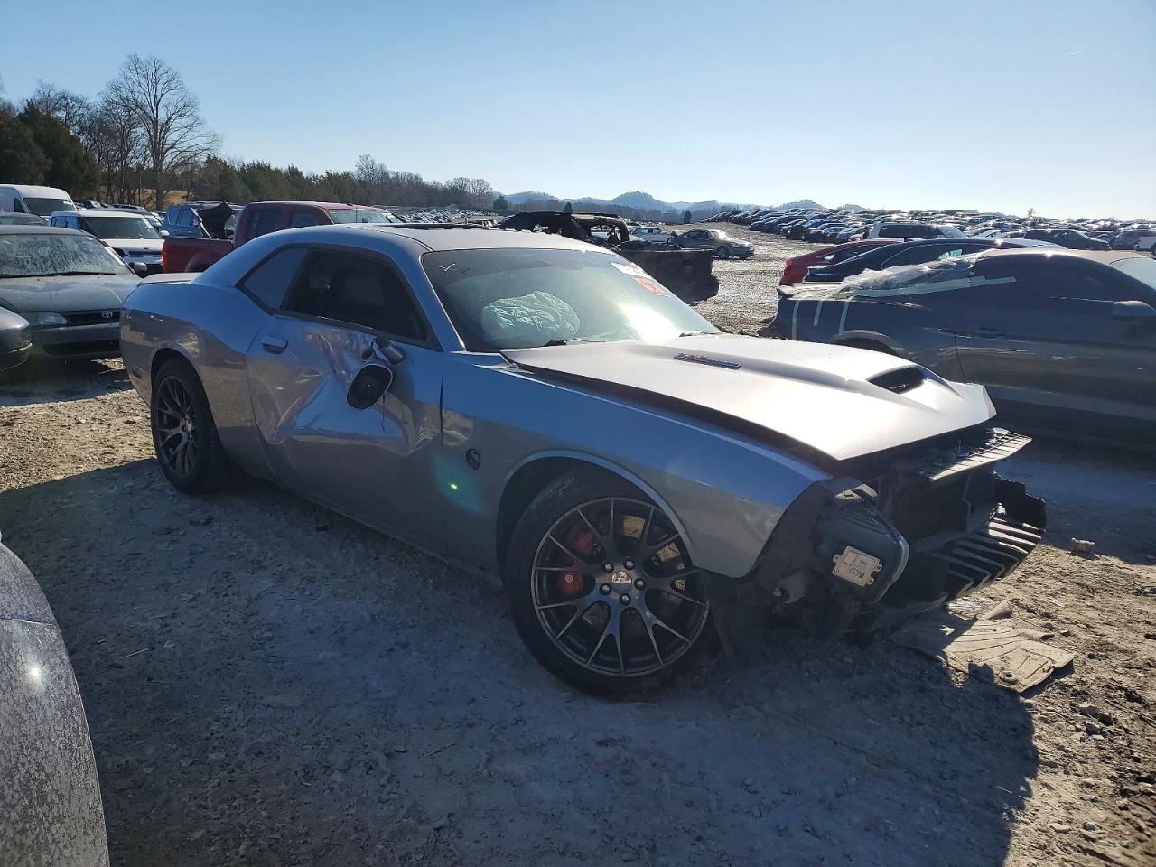 2015 Dodge Challenger Srt 392 Silver vin: 2C3CDZDJ9FH750028