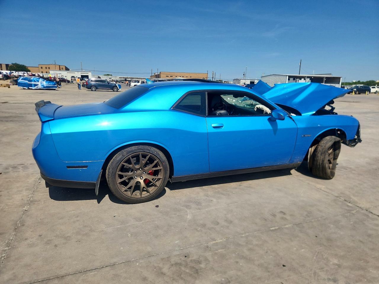 2015 Dodge Challenger Srt 392 Blue vin: 2C3CDZDJ9FH910778