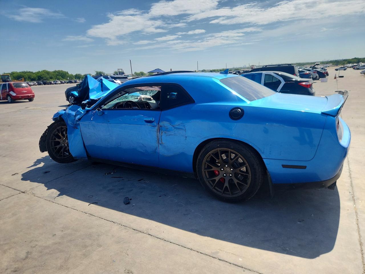 2015 Dodge Challenger Srt 392 Blue vin: 2C3CDZDJ9FH910778