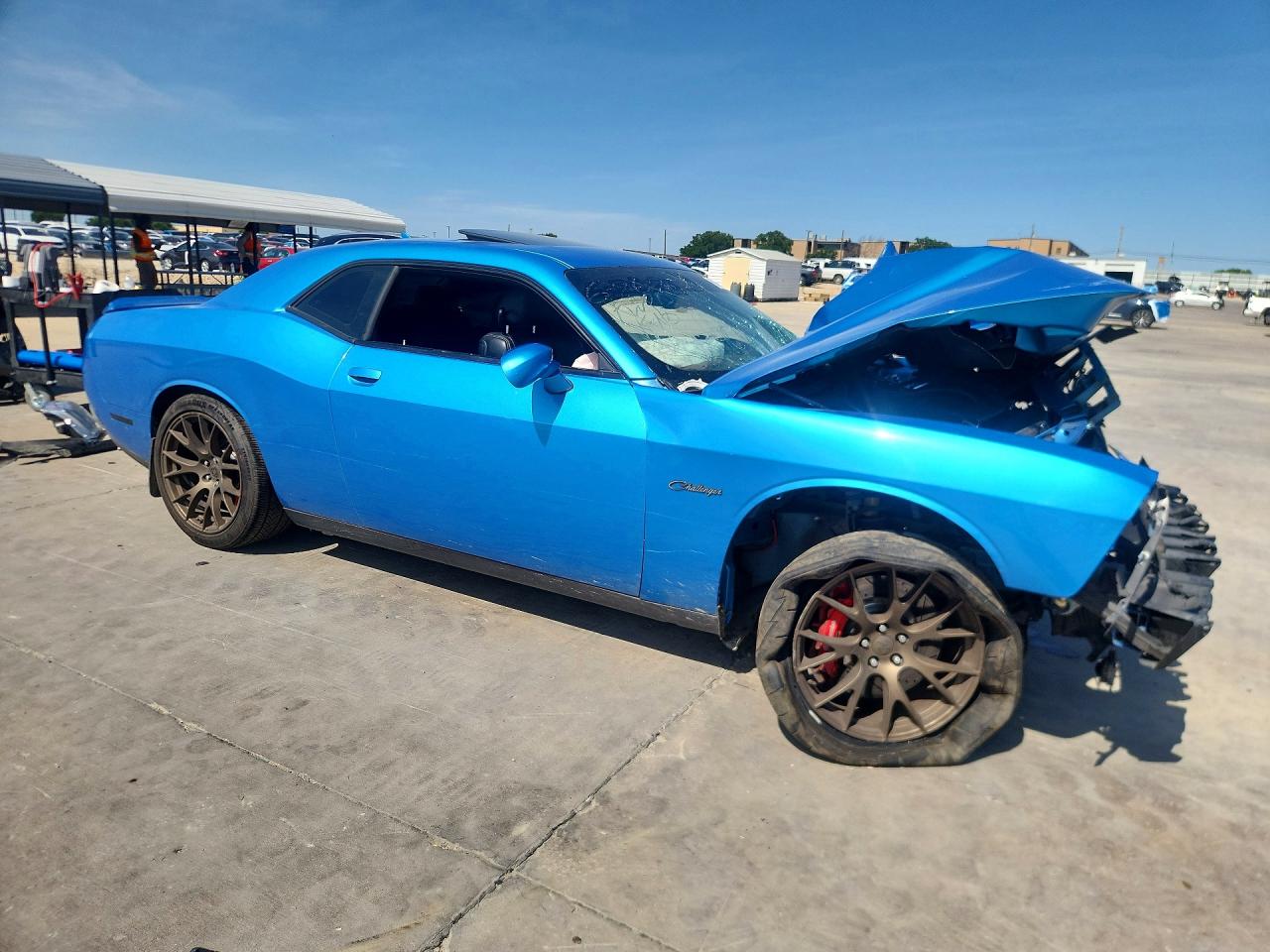 2015 Dodge Challenger Srt 392 Blue vin: 2C3CDZDJ9FH910778