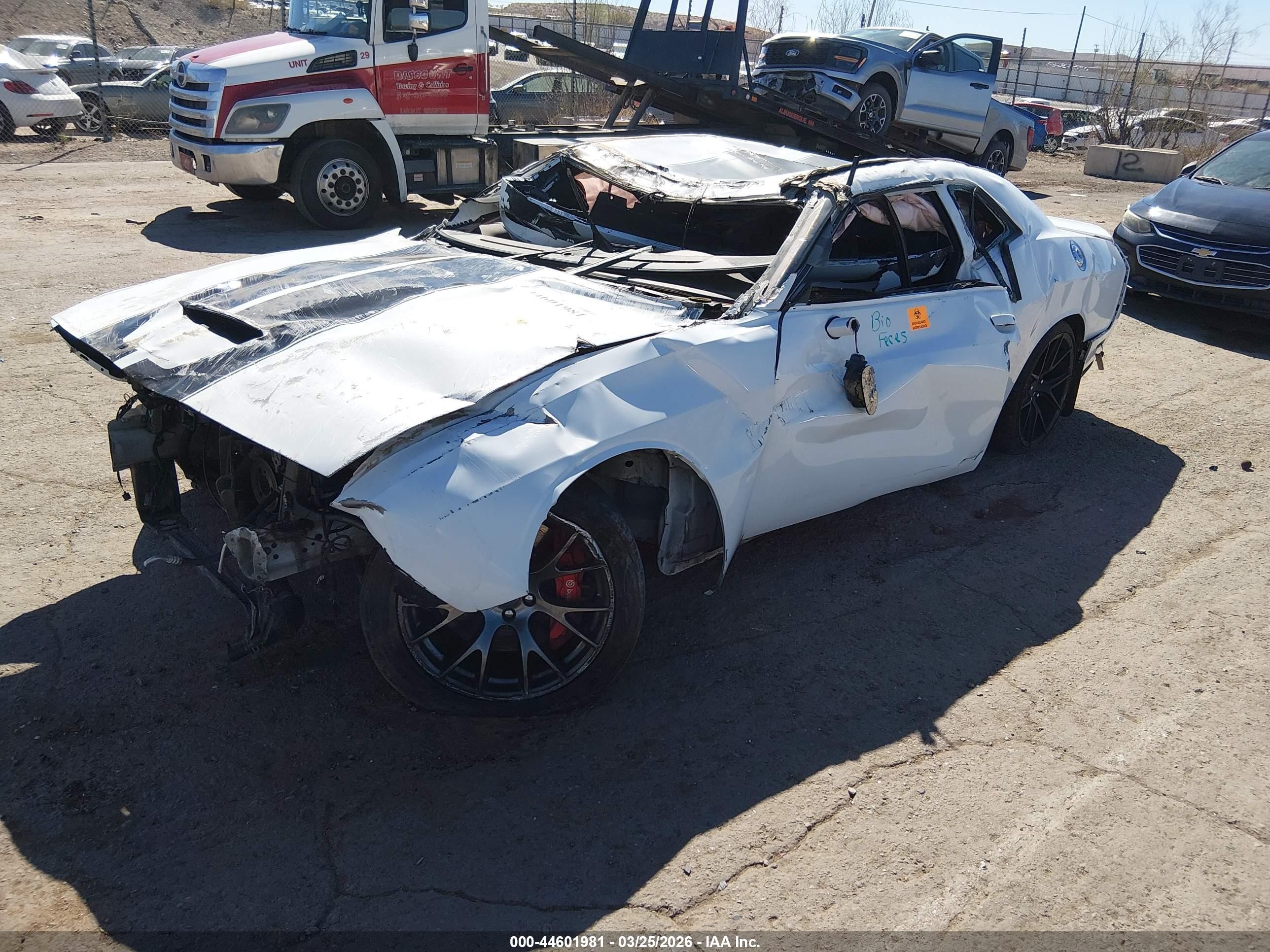 2015 Dodge Challenger Srt 392 White vin: 2C3CDZDJXFH720228