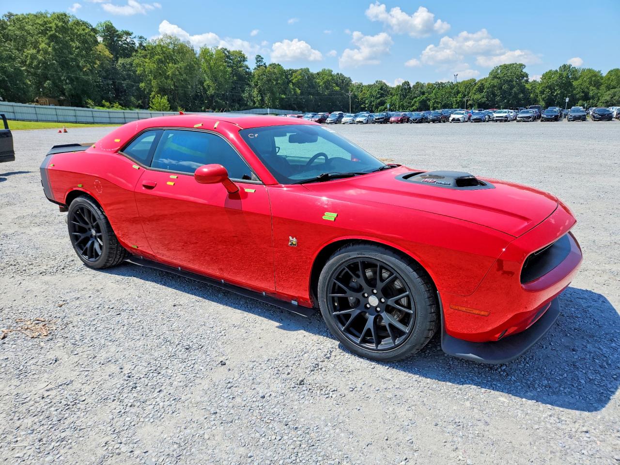 2016 Dodge Challenger R/t Scat Pack Red vin: 2C3CDZFJ0GH168351