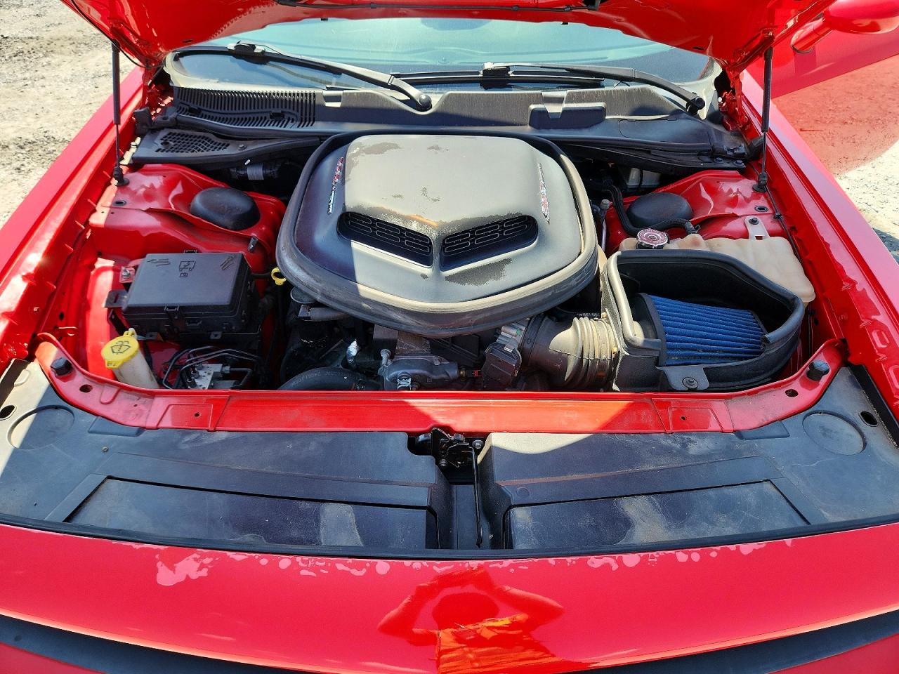 2016 Dodge Challenger R/t Scat Pack Red vin: 2C3CDZFJ0GH168351