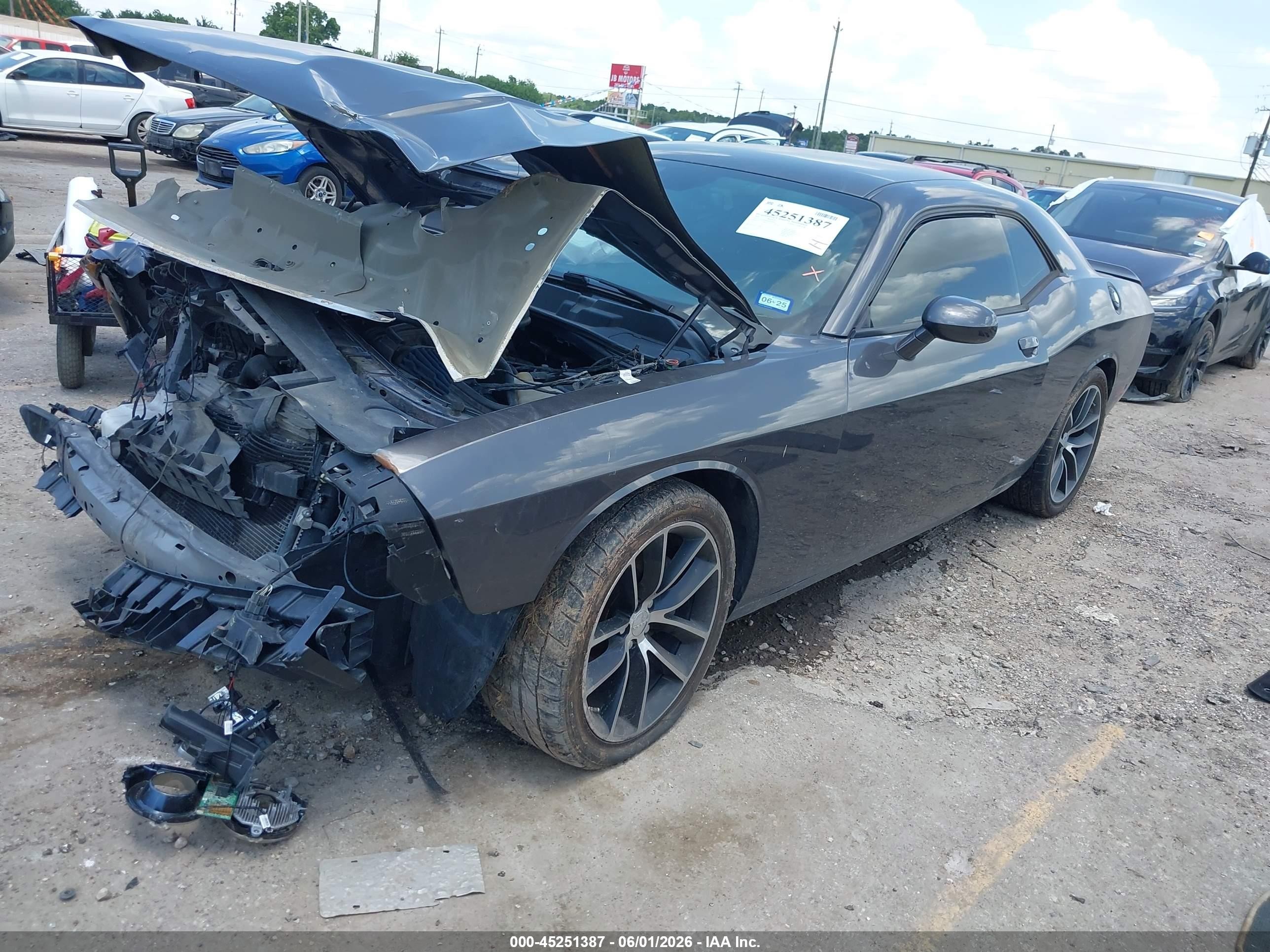 2016 Dodge Challenger 392 Hemi Scat Pack Shaker Серый vin: 2C3CDZFJ0GH276095