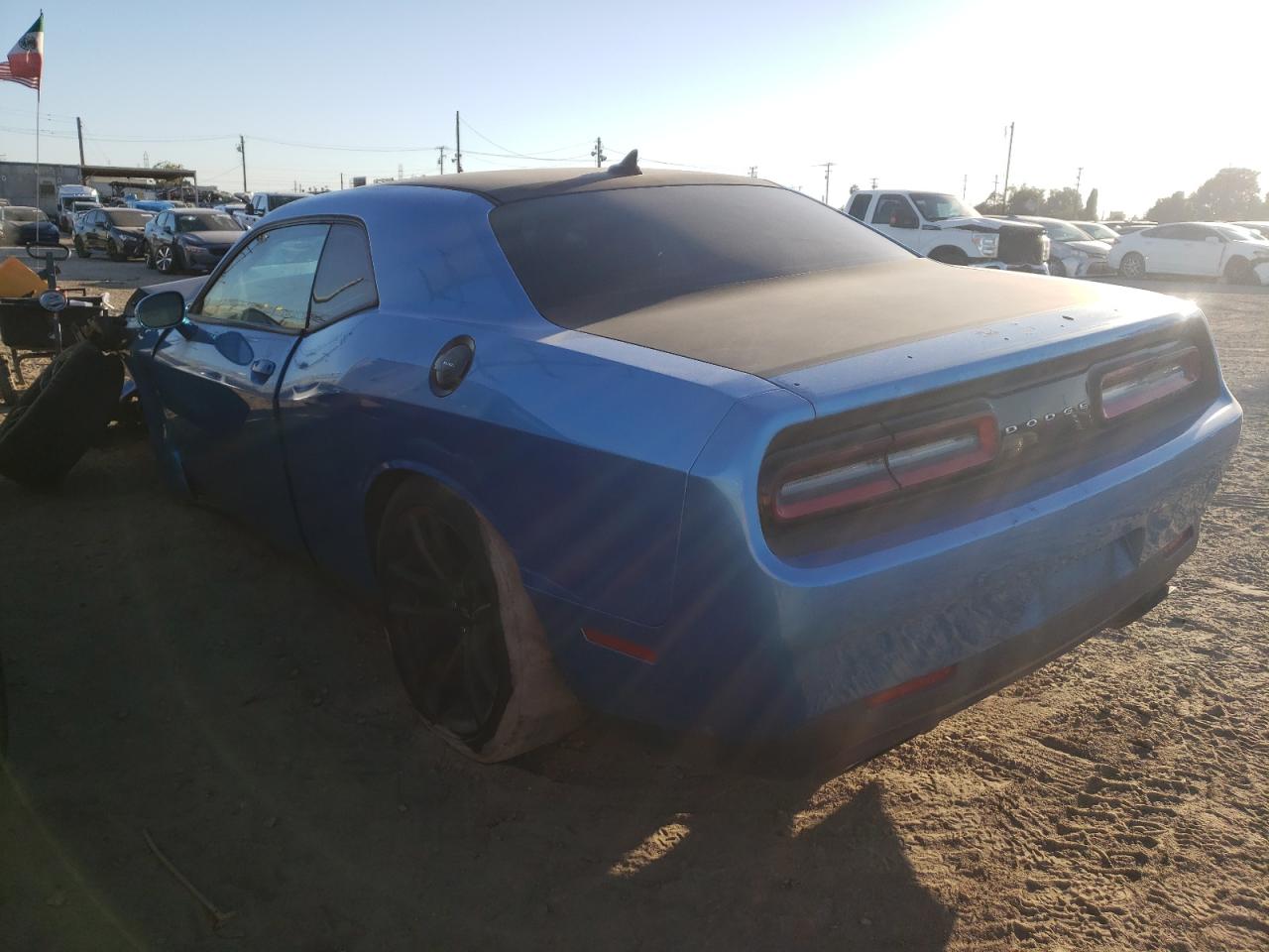 2019 Dodge Challenger R/t Scat Pack Синий vin: 2C3CDZFJ0KH540490