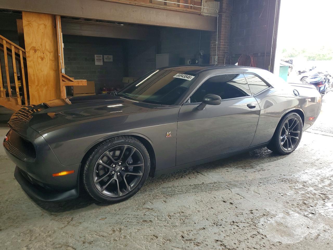 2021 Dodge Challenger R/t Scat Pack Gray vin: 2C3CDZFJ0MH586906