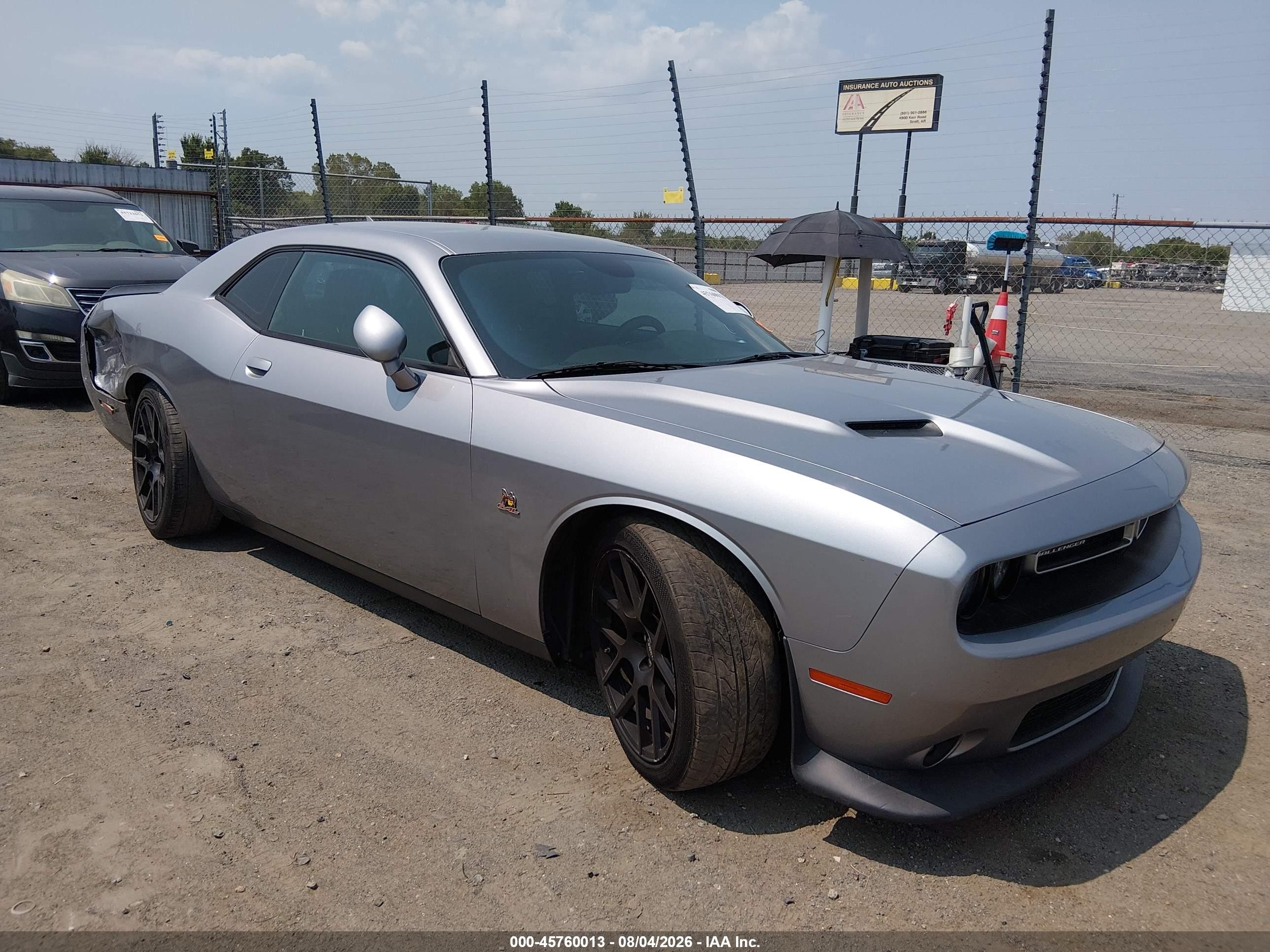 2015 Dodge Challenger R/t Scat Pack Gray vin: 2C3CDZFJ1FH757956