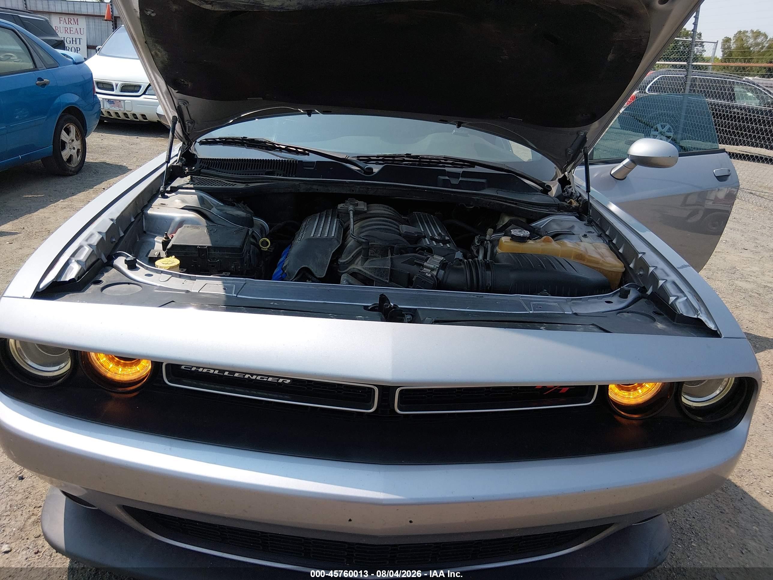 2015 Dodge Challenger R/t Scat Pack Gray vin: 2C3CDZFJ1FH757956