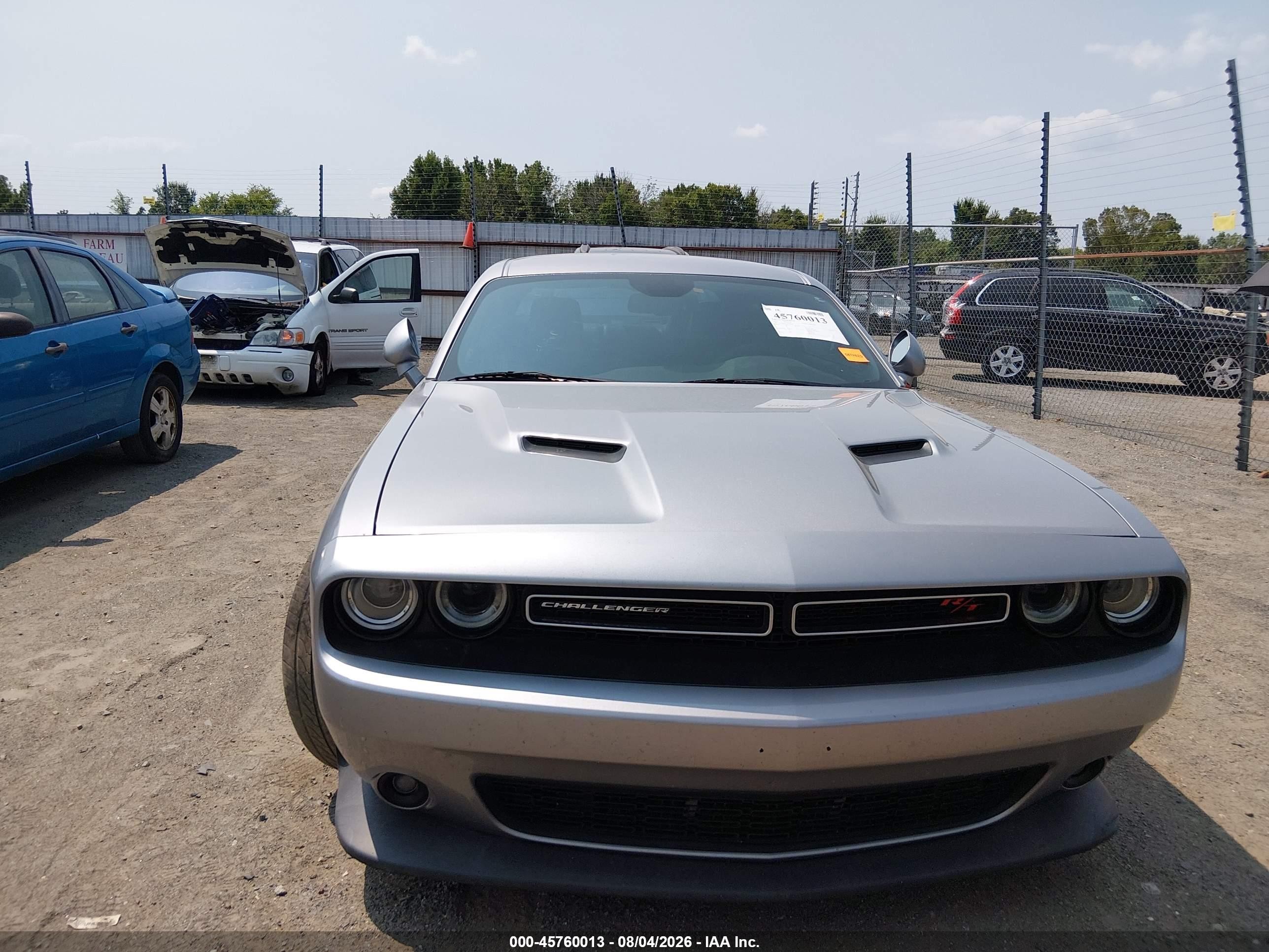 2015 Dodge Challenger R/t Scat Pack Gray vin: 2C3CDZFJ1FH757956